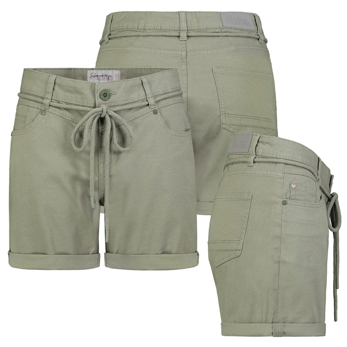 Stitch & Soul Bermudas Damen Short günstig online kaufen