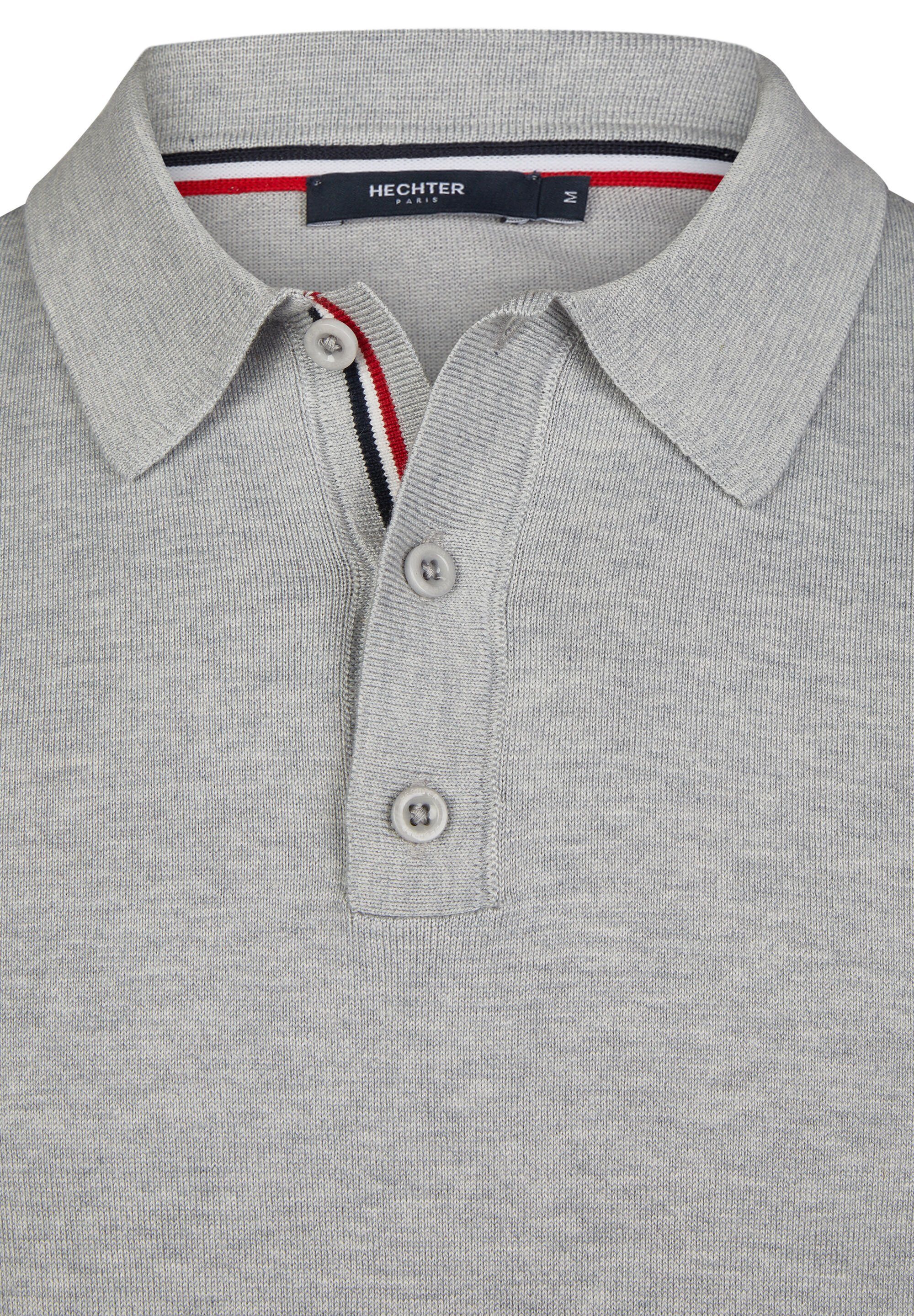 HECHTER PARIS Poloshirt (1-tlg) mit modischen Akzenten
