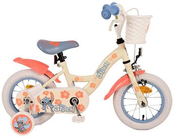 Volare Kinderfahrrad, 1 Gang, ohne Schaltung, Kinderfahrrad Disney Stitch 12 Zoll