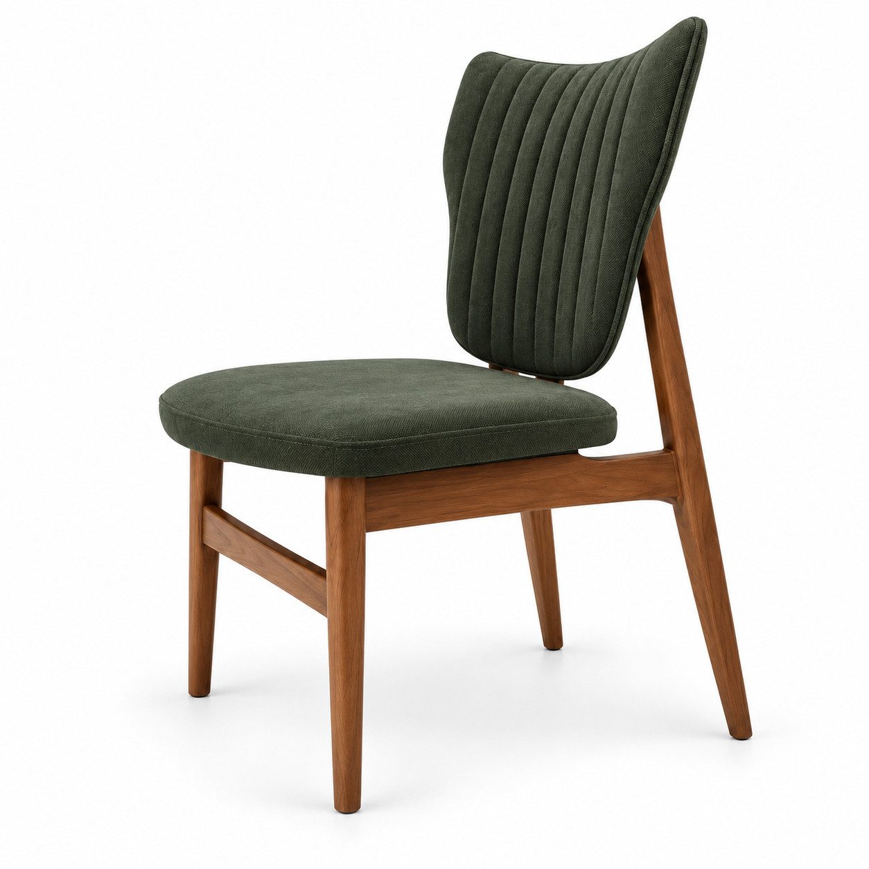 Möbeldreams Esszimmerstuhl Moderner Esstischstuhl Alfa - Echtholz & Polsterkomfort - Küchenstuhl, Gepolstert, handgefertigt, modernes Design, bequeme Rückenlehne
