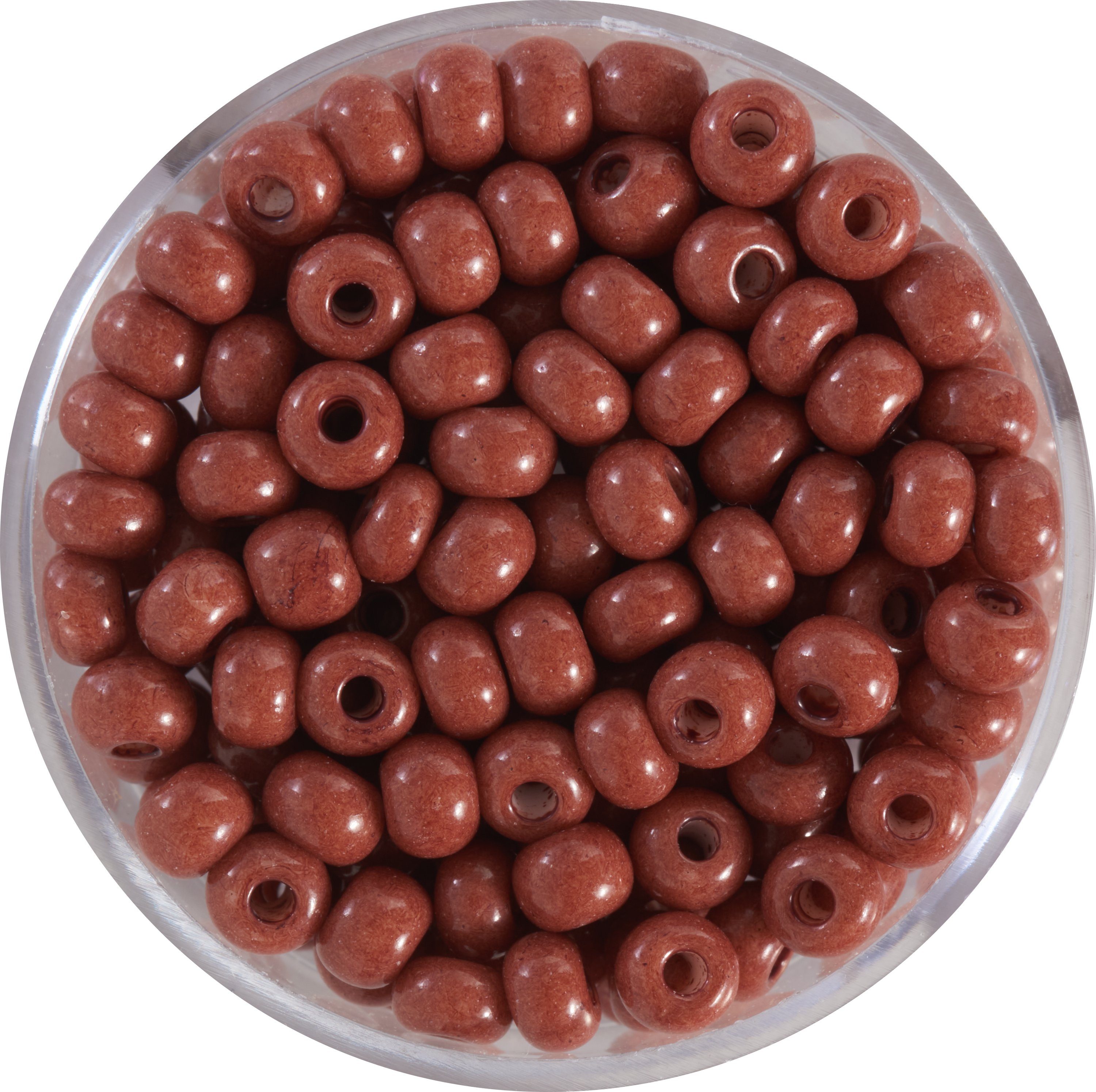 Pracht Bastelperlen Rocailles, satte Farben, 4,5 mm