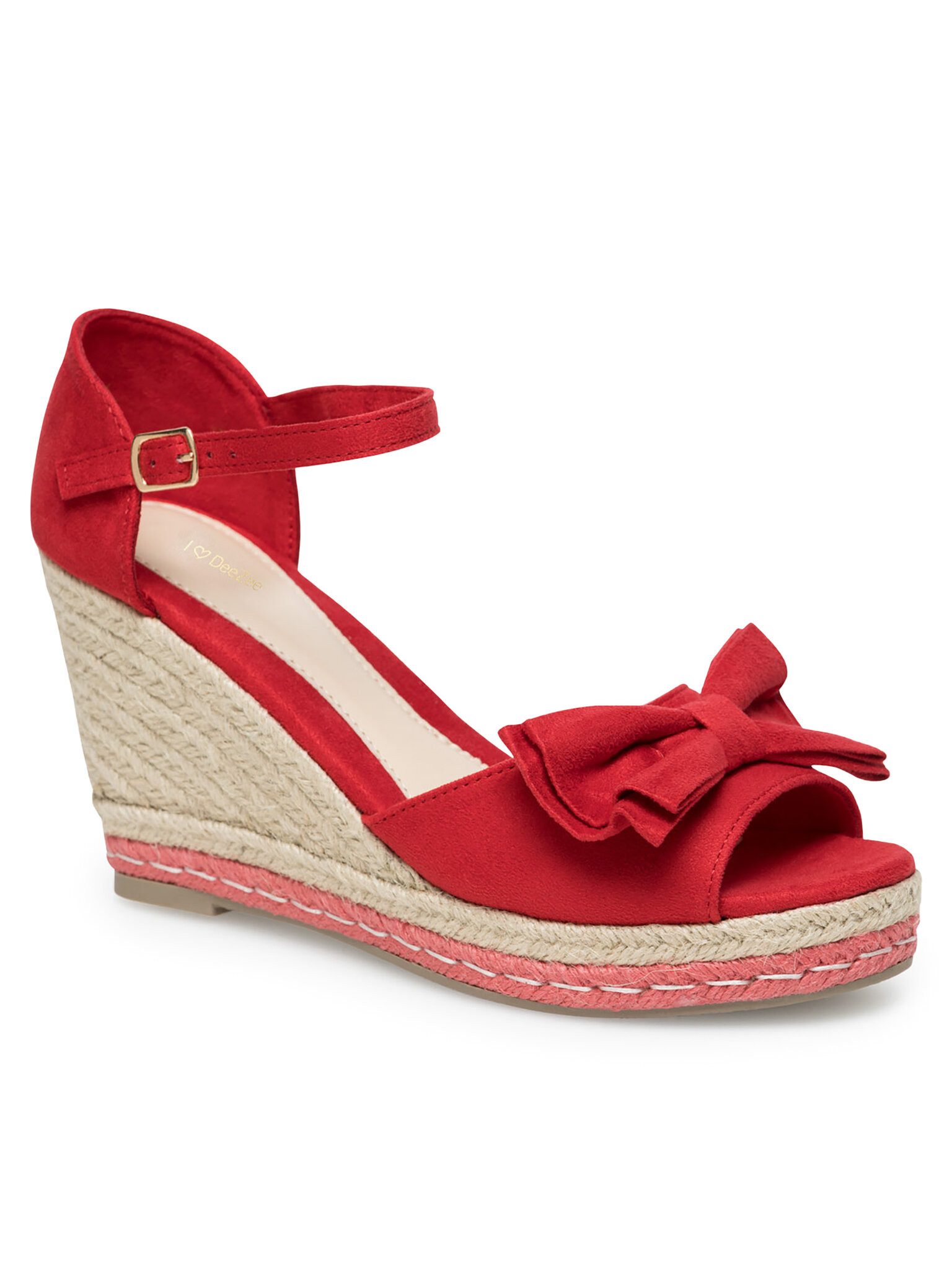 DeeZee Espadrilles WYL2710-02 Rot Espadrille günstig online kaufen