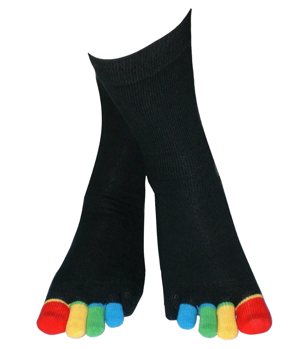 Riese Strümpfe Basicsocken Zehensocken (Packung, 1-Paar, 1-er Pack) aus hautfreundlicher Baumwolle