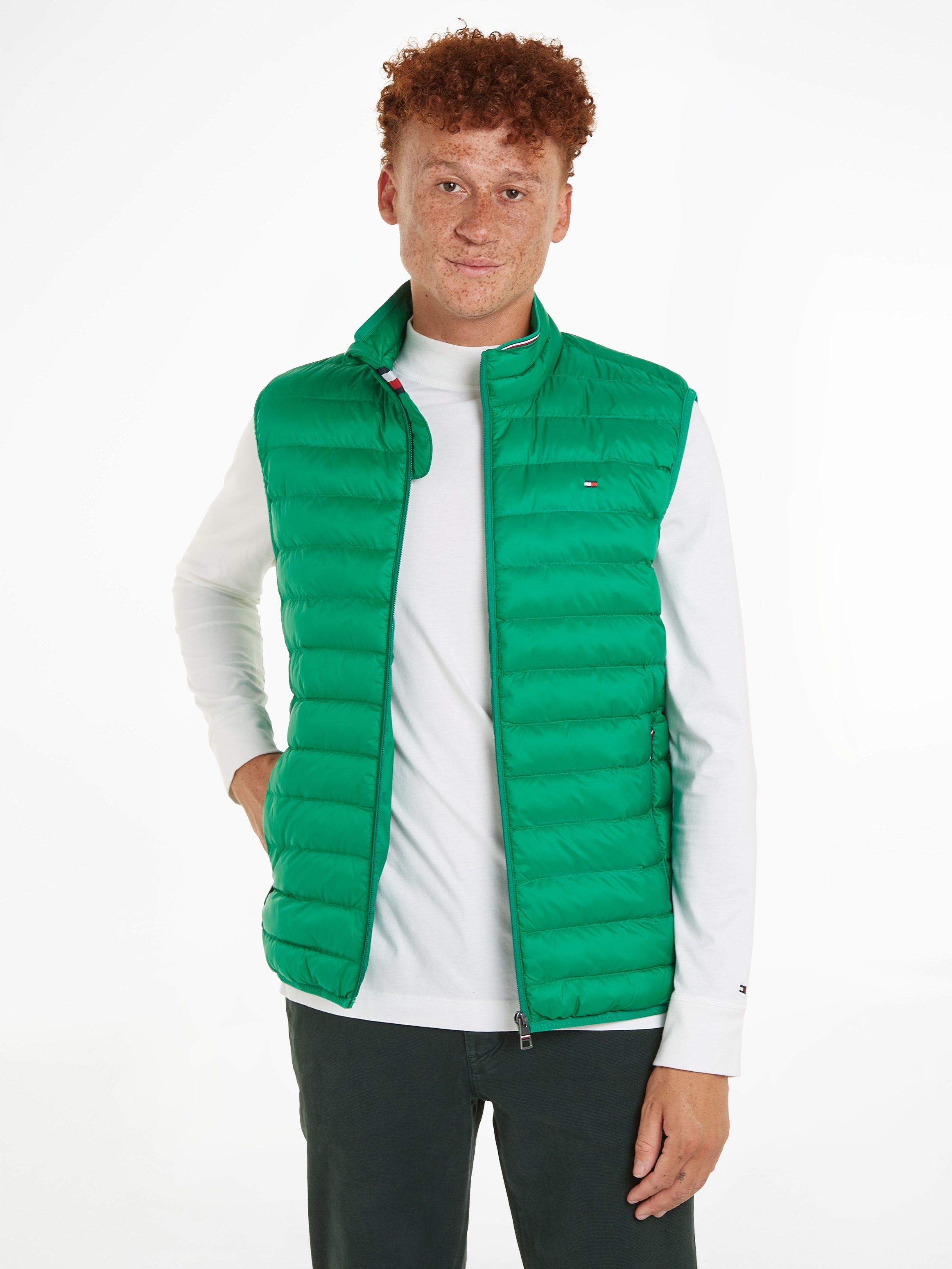 Tommy Hilfiger Steppweste PACKABLE RECYCLED VEST mit Tommy Hilfiger Logosti günstig online kaufen