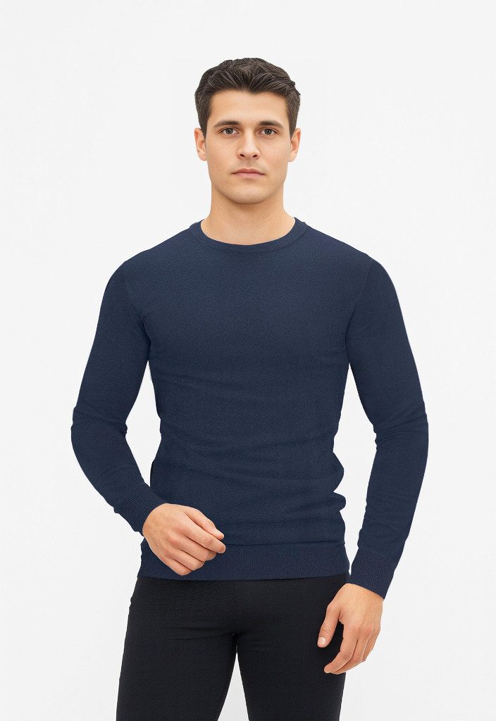 Jack & Jones Rundhalspullover EMIL KNIT günstig online kaufen