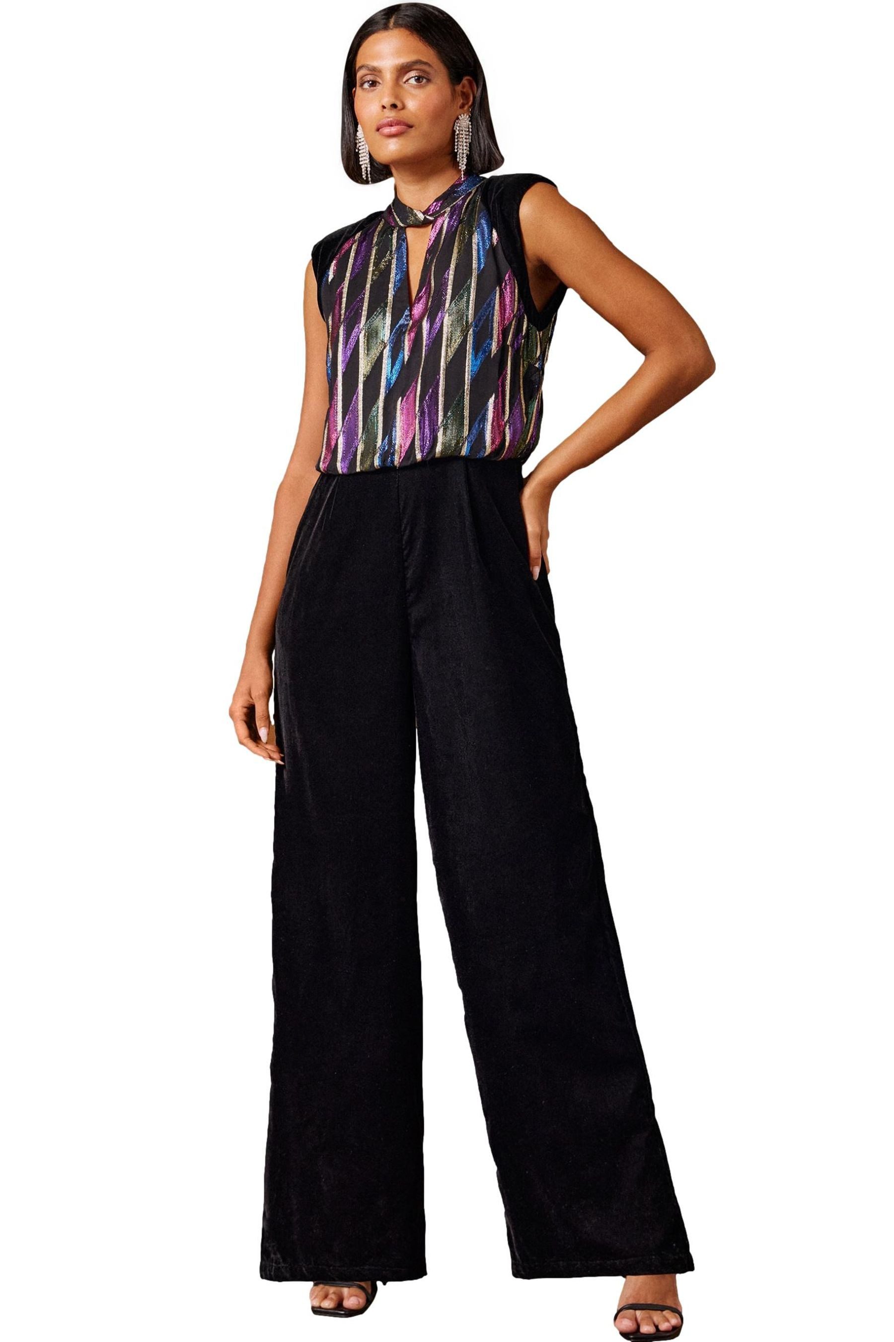 Love & Roses Jumpsuit Love & Roses Ärmelloser Overall aus (1-tlg)