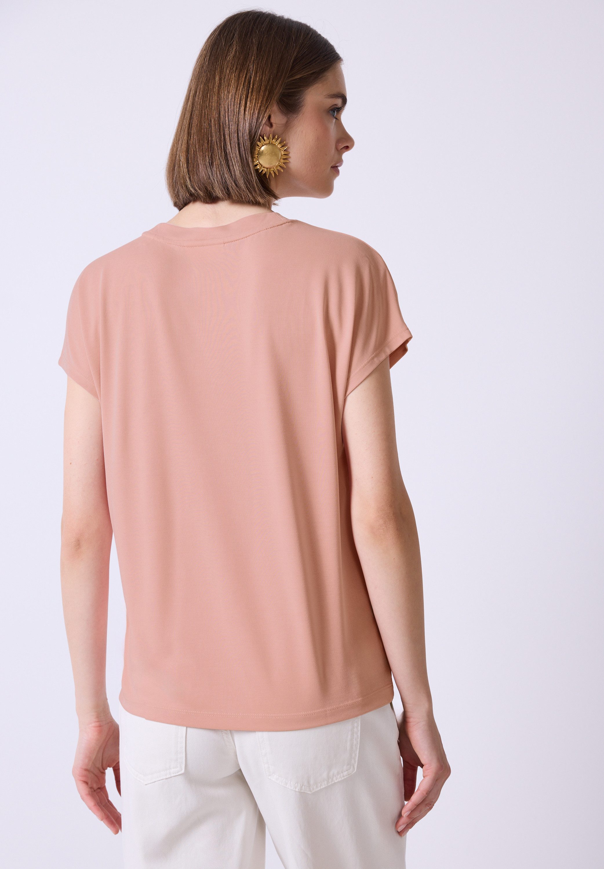 STREET ONE STUDIO T-Shirt, mit Rundhalsausschnitt günstig online kaufen