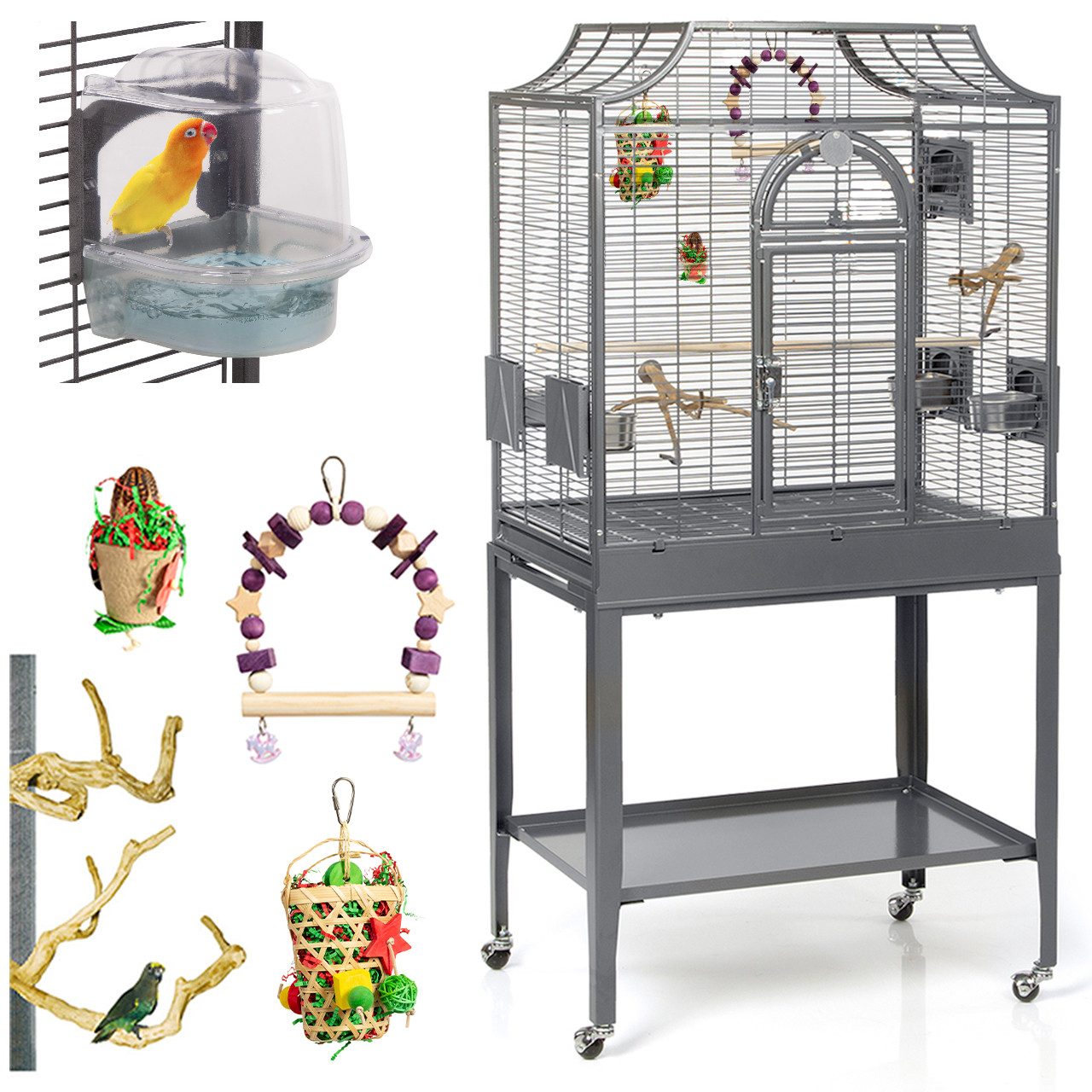 Vogelkäfig Vogelkäfig, Sittichkäfig Starter-Set "Madeira I"