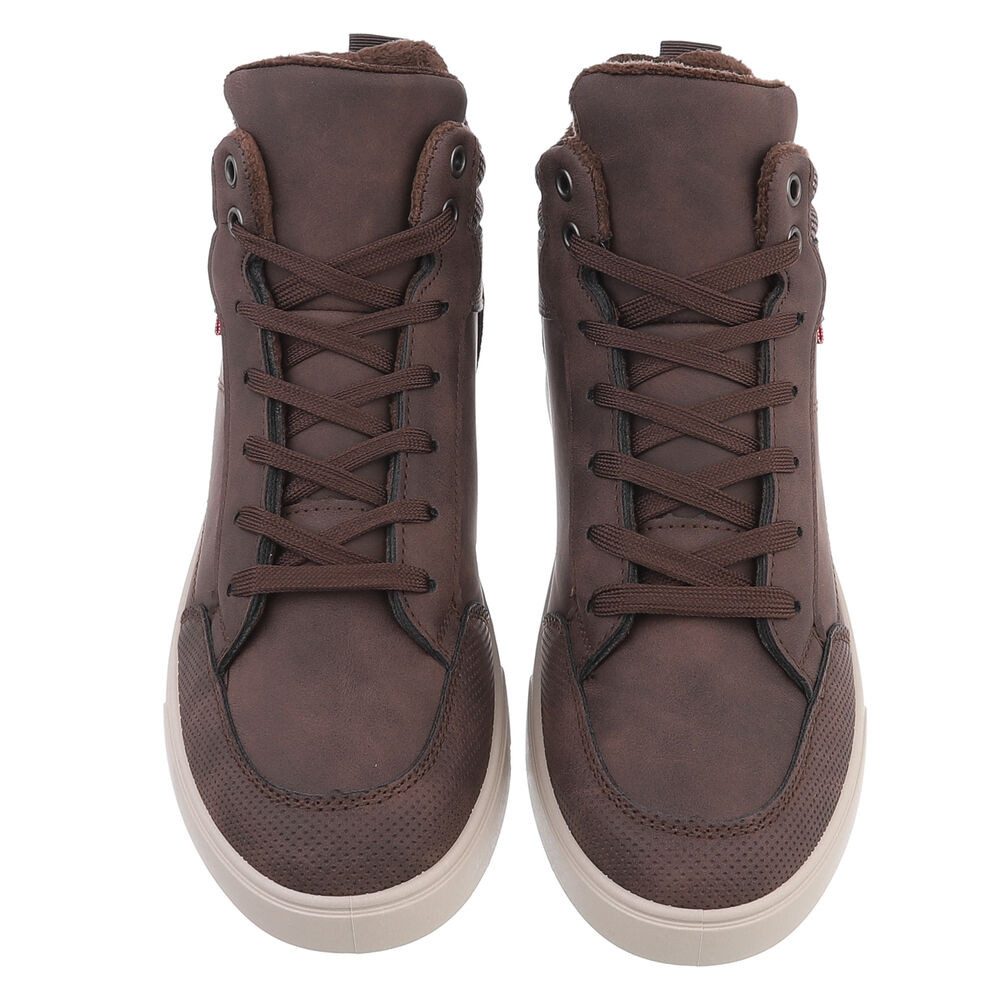 Coolwalk Herren High-Top Freizeit Sneaker (88828893) Flach Sneakers in Braun