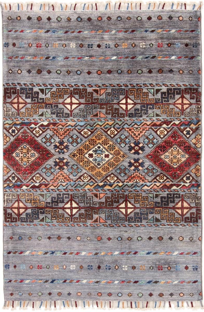 mm Shaal Orientteppich, 5 83x121 Handgeknüpfter Höhe: Orientteppich Trading, rechteckig, Arijana Nain