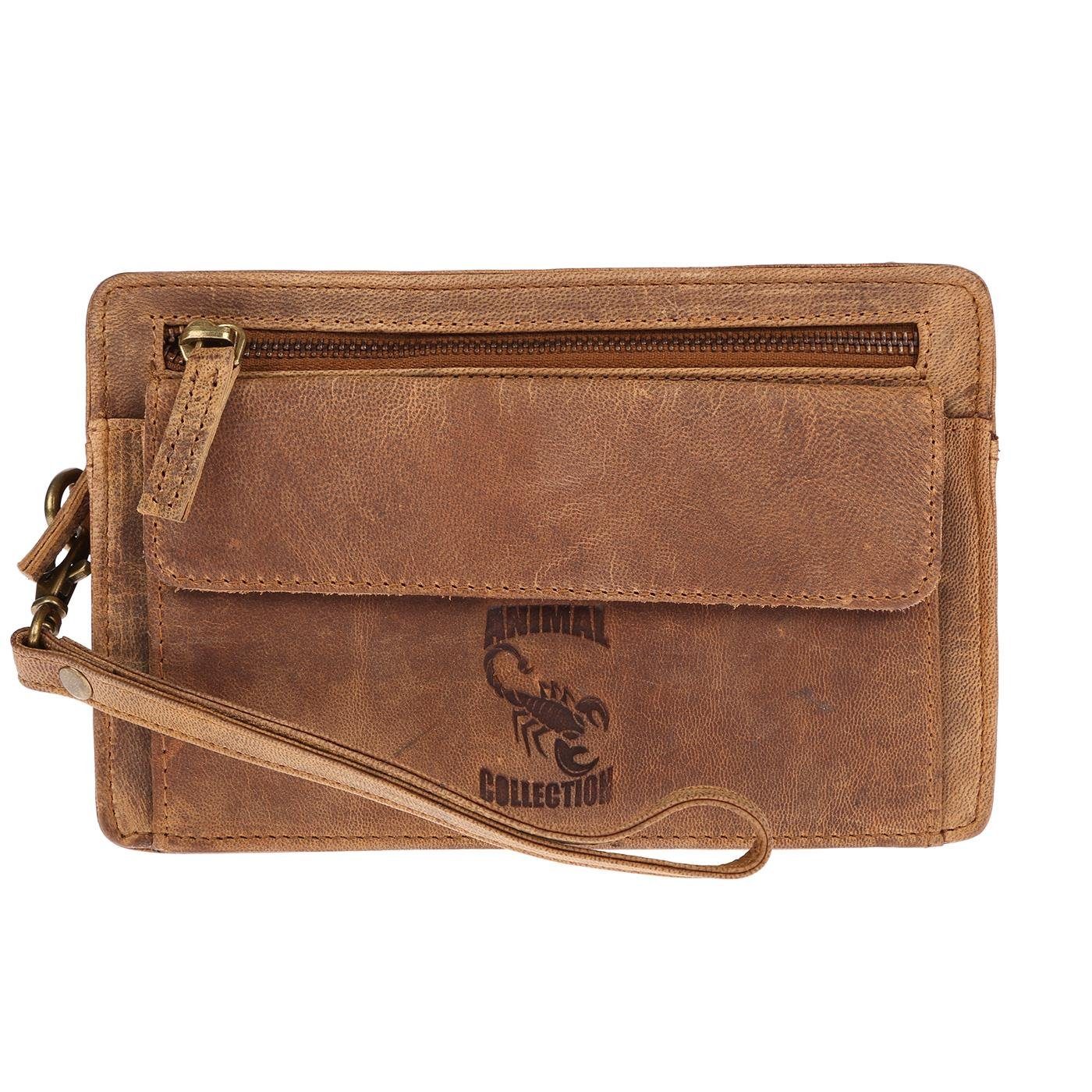 Christian Wippermann Handgelenktasche Herren echt Leder Handgelenktasche He günstig online kaufen