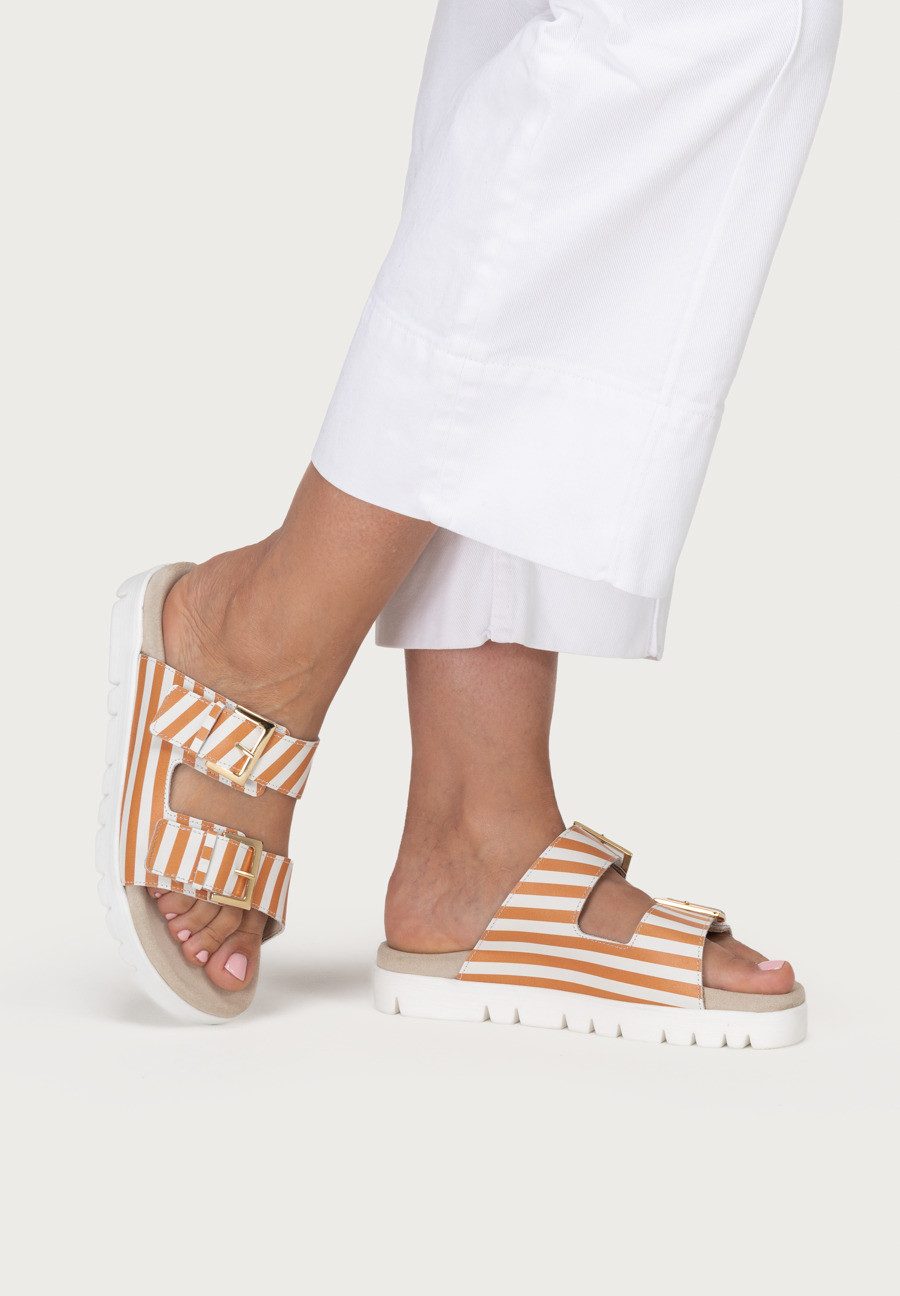 vitaform Damenschuhe Pantolette Nappaleder Pantolette