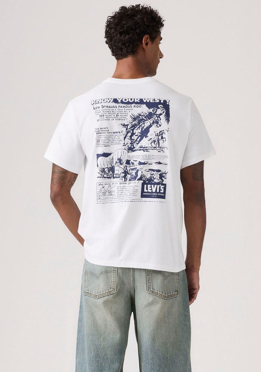 Levi's® T-Shirt SS RELAXED FIT TEE mit großem Frontprint günstig online kaufen