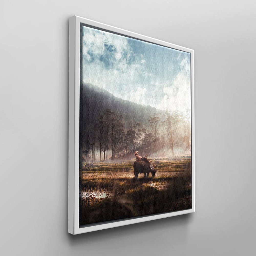 DOTCOM Moderne Leinwandbild, DOTCOMCANVAS® CANVAS weißer Rahmen von Wandbilder