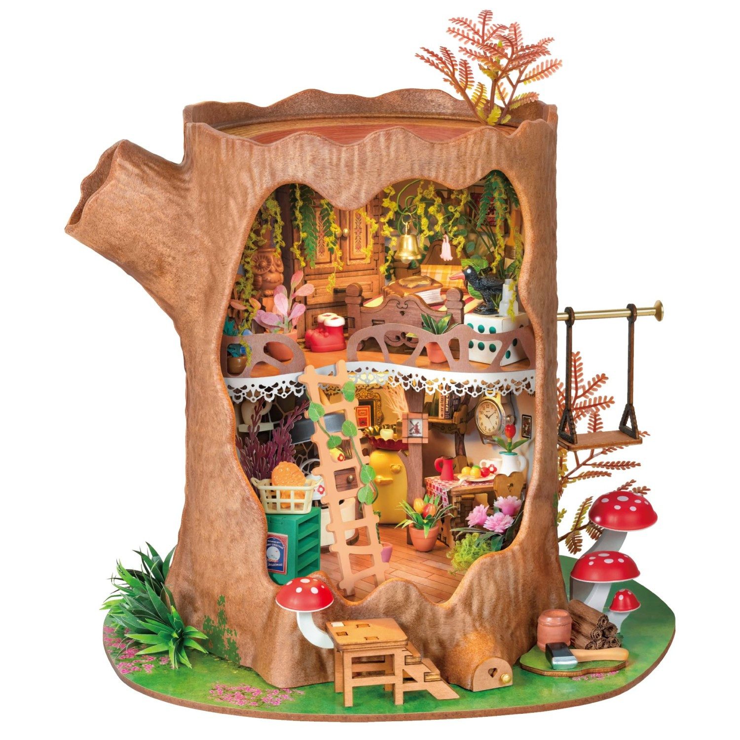 ROLIFE 3D-Puzzle DIY "Fairytale Tree House", Puzzleteile