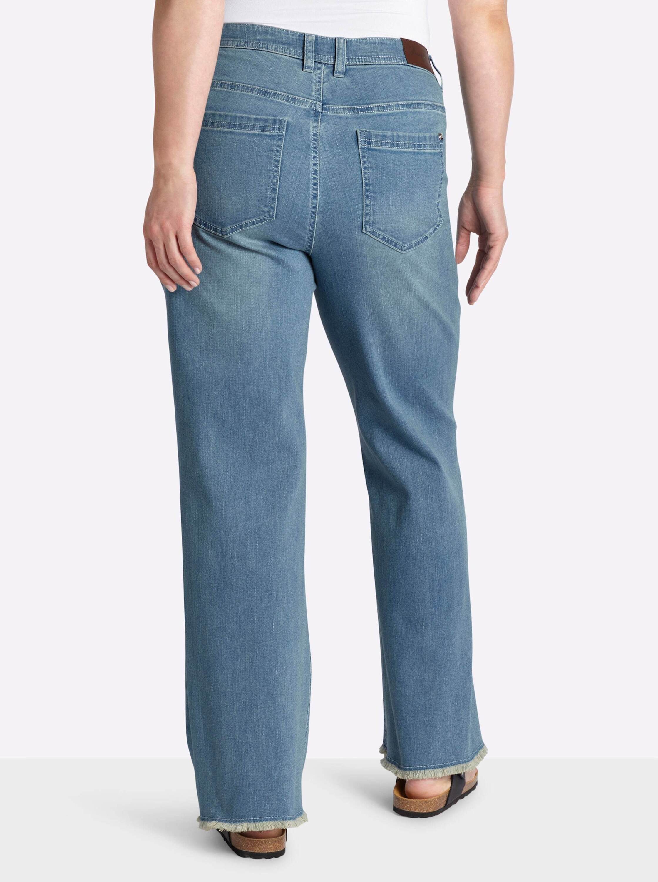 Sheego Bequeme Jeans Bootcut-Jeans normal