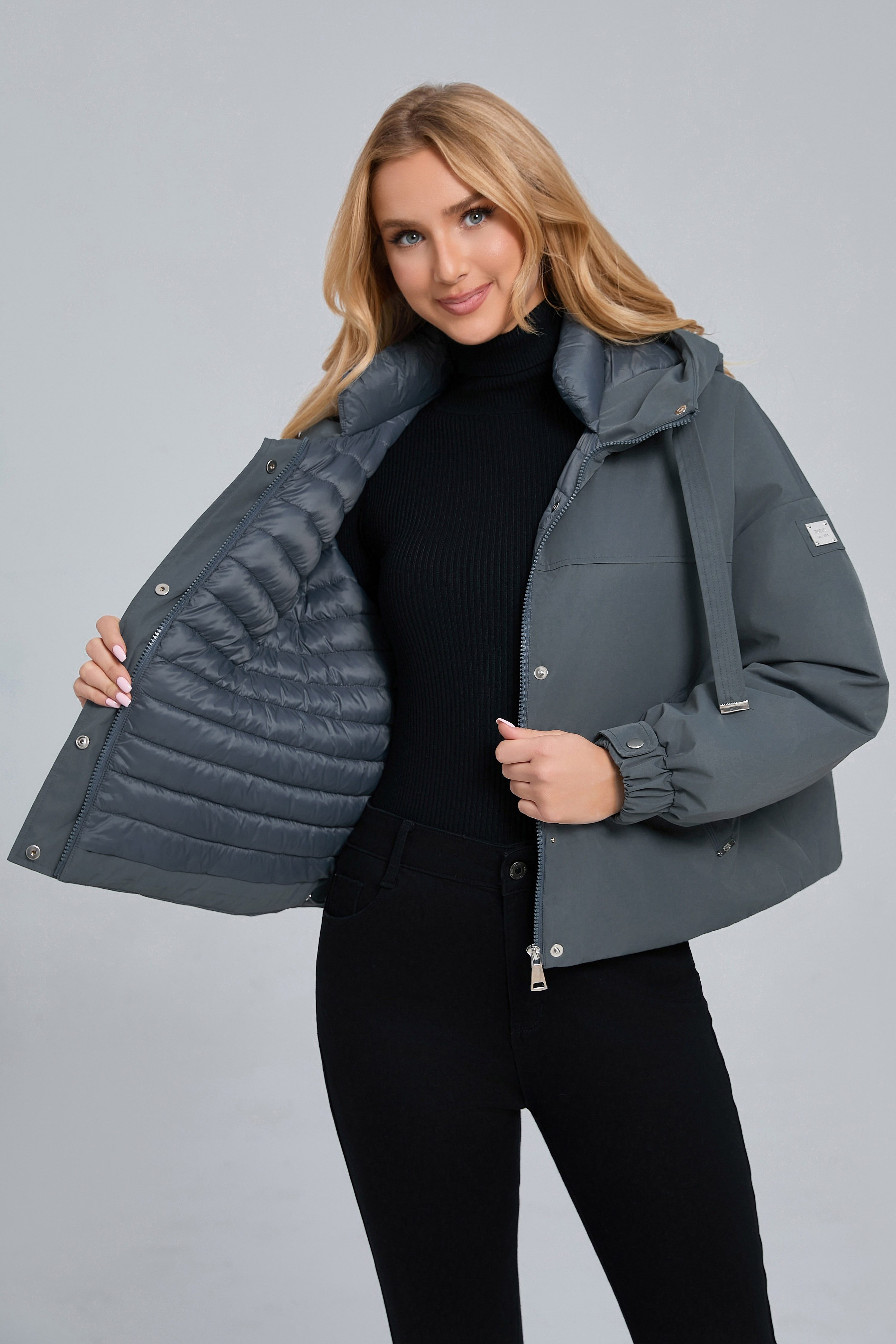 FUNK since 1776 Kurzjacke modische Outdoorjacke mit Steppinnenfutter – Bild 4 von 5
