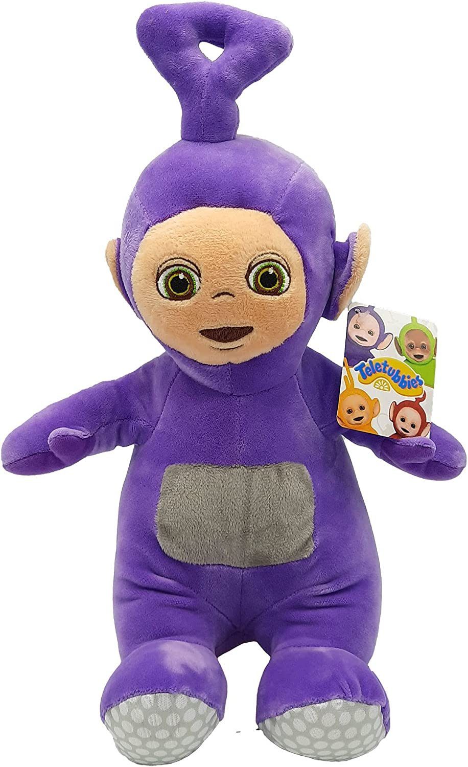 soma Kuscheltier Teletubbies Tinky Winky Lila XXL35cm (1-St), Super weicher Plüsch Stofftier Kuscheltier für Kinder zum spielen