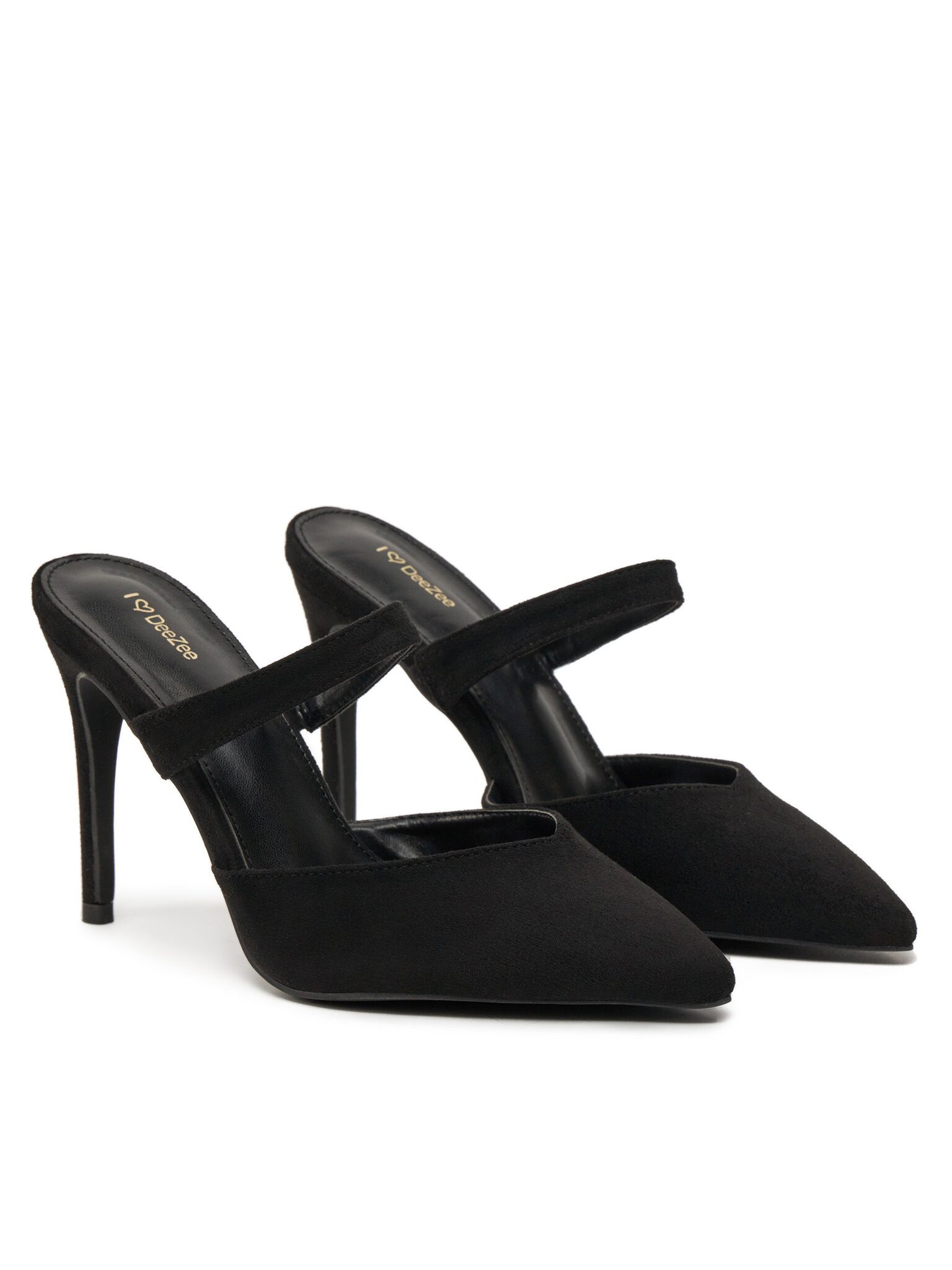 DeeZee Deezee Damen Flip-Flops Schwarz HT78401-7 Badepantolette