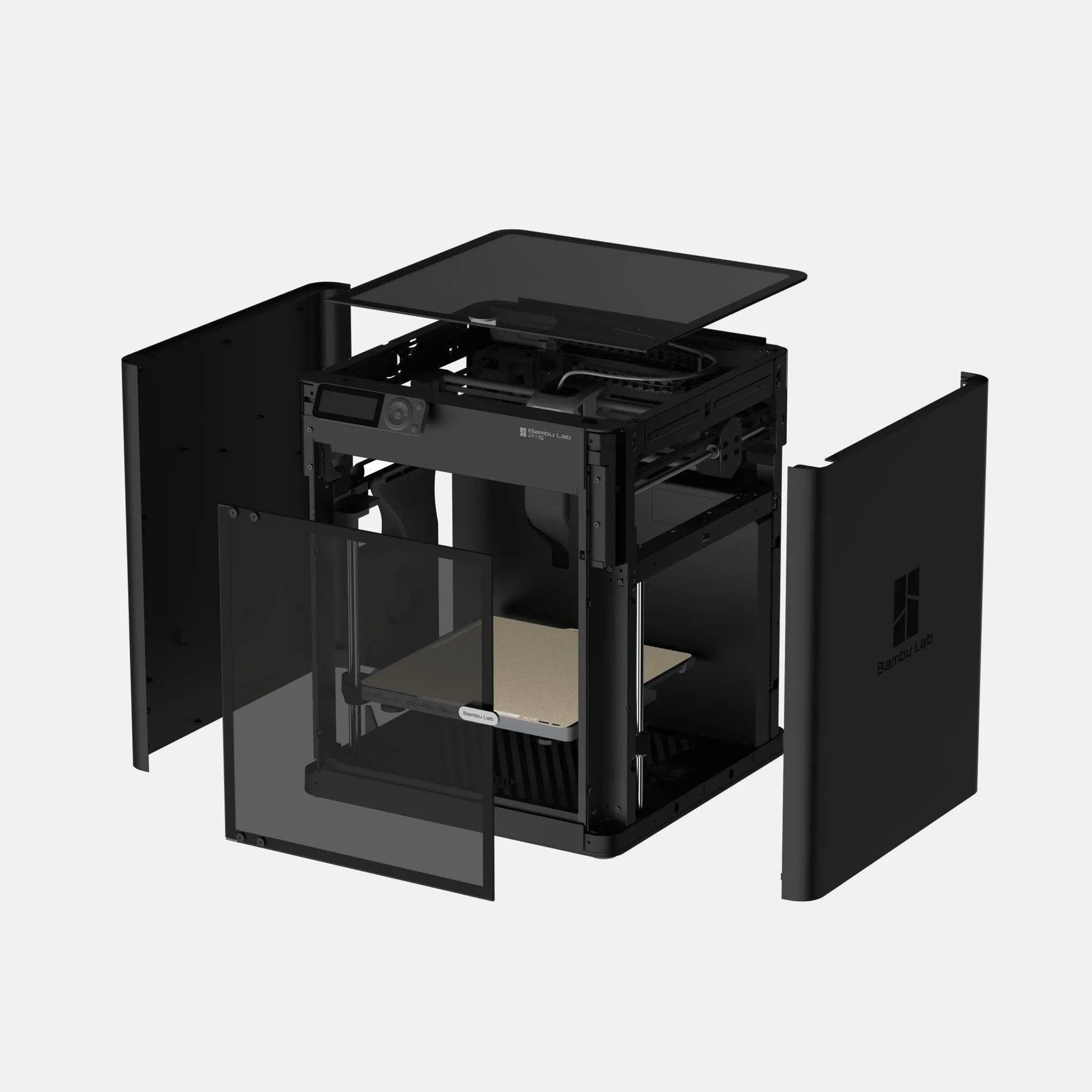 Bambu Lab 3D-Drucker Bambu Lab P1S Combo 3D Drucker & AMS, Vollautomatisches Bed-Leveling (ABL)