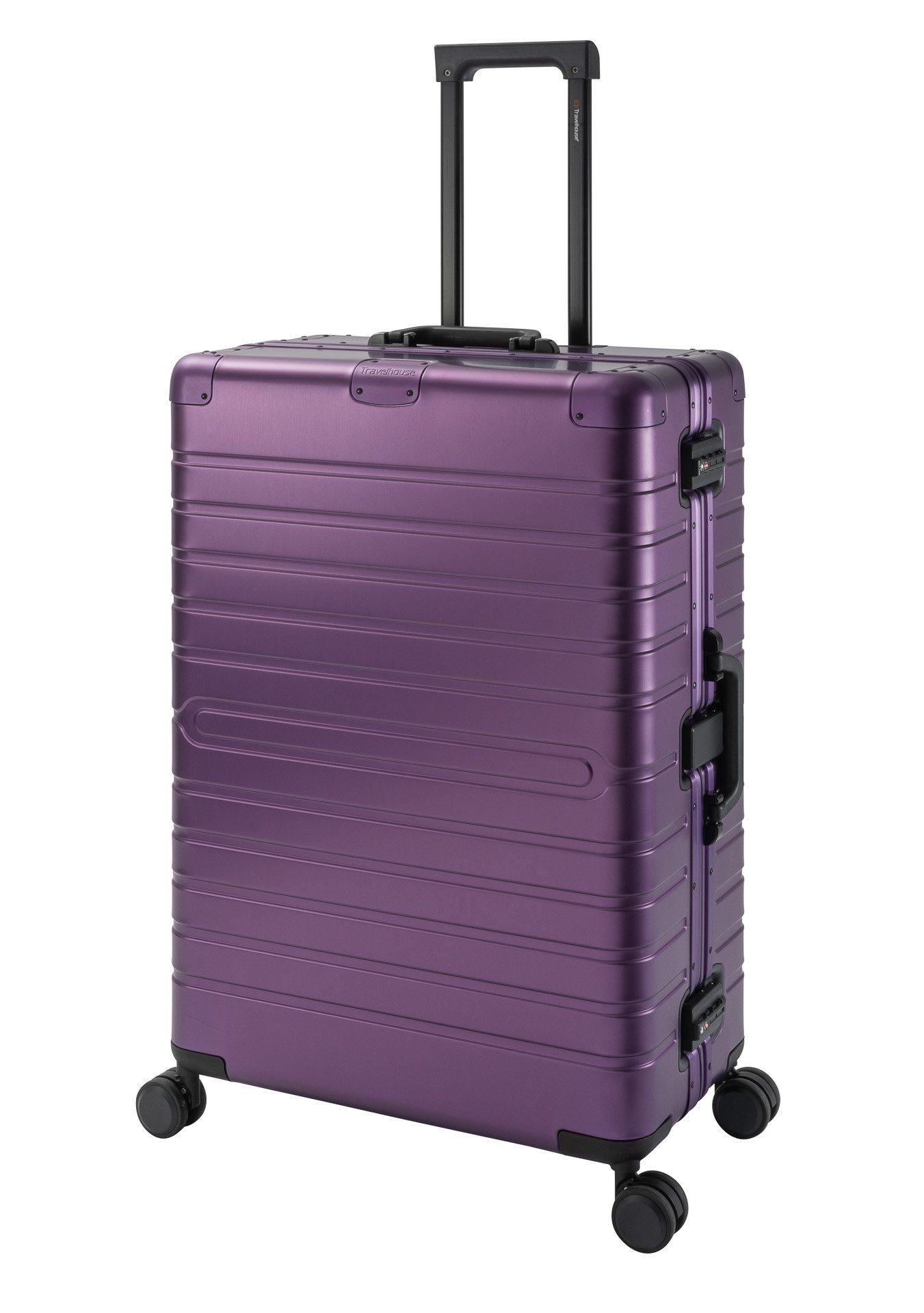 Travelhouse Hartschalen-Trolley Oslo, 4 Rollen, Aluminium Hartschale