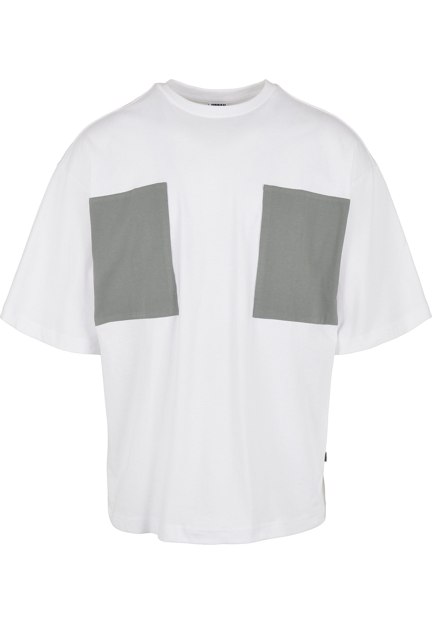 Kurzarmshirt Urban Classics Herren Big Double Pocket Tee