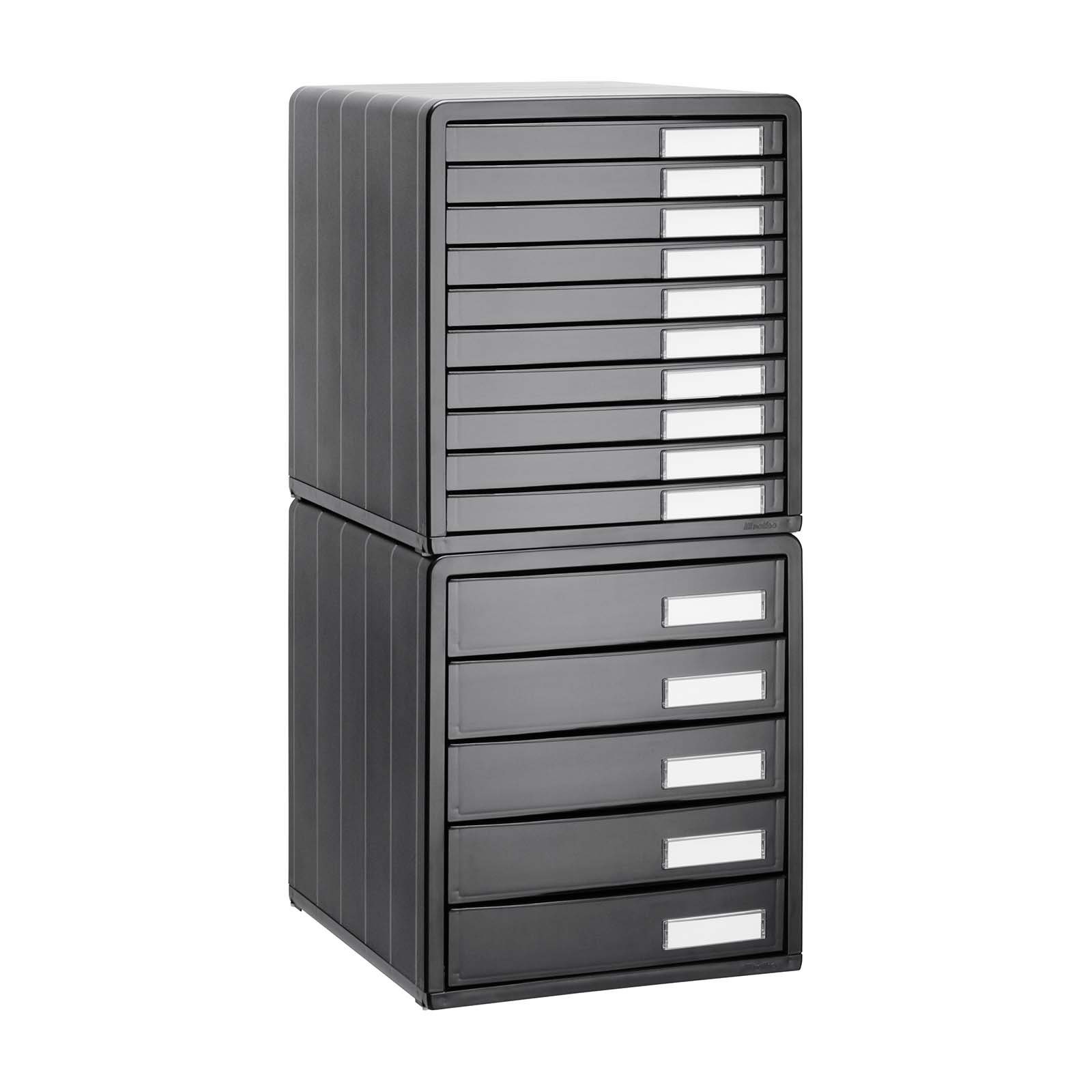 ROTHO Briefablage Timeless Schubladenbox Bürobox mit 5 Schüben, Kunststoff (PS) – Bild 4 von 5
