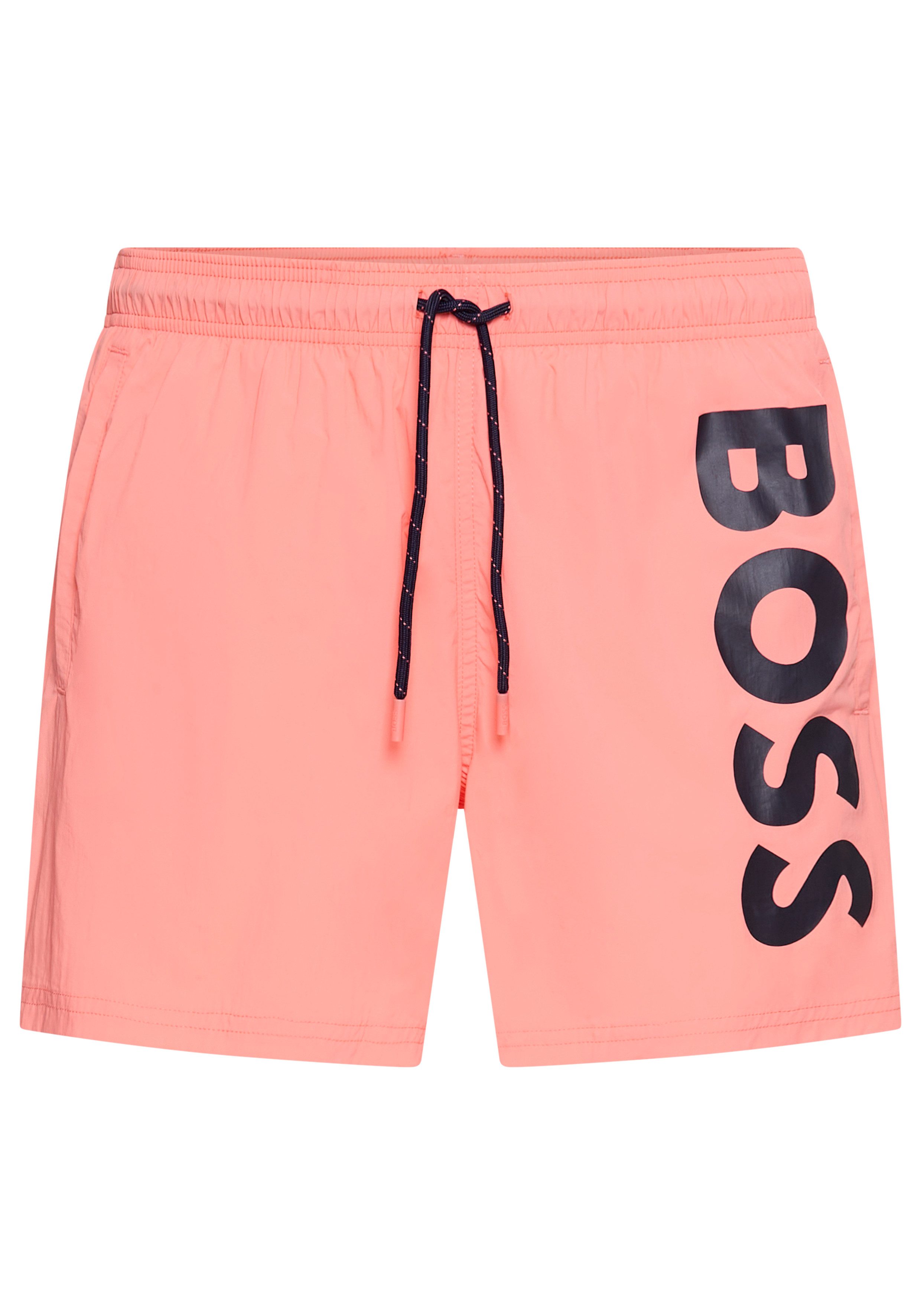 BOSS Badeshorts Octopus Mit BOSS Logoschriftzug, elastischer Taillenbund mi günstig online kaufen