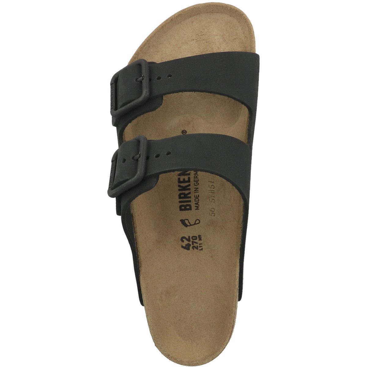 Birkenstock Arizona Wire Buckle Nubukleder normal Sandale Sandaletten, Sommerschuhe, Badeschuhe, Riemchen, Schlappen