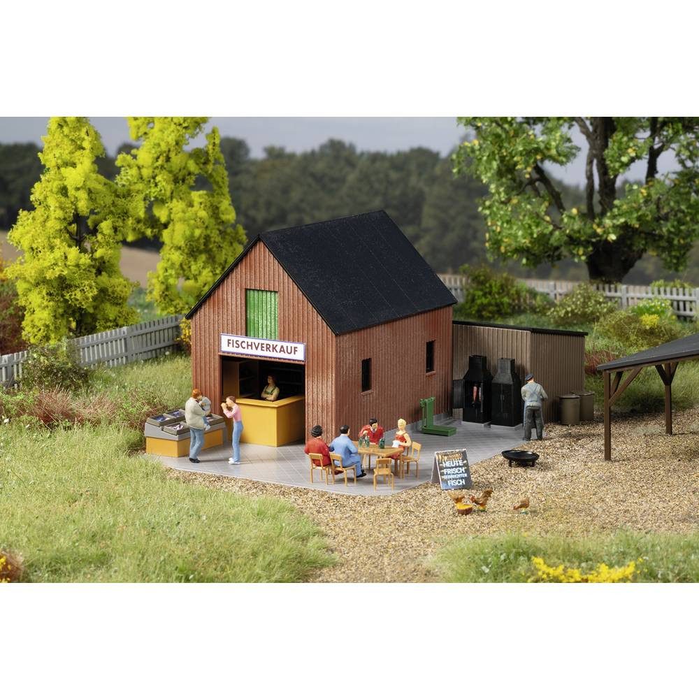 Modelleisenbahn-Gebäude H0 Hofladen