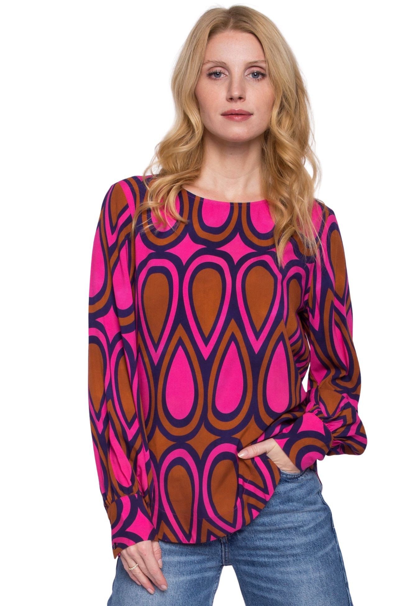 Schlupfbluse Damenbluse 8068
