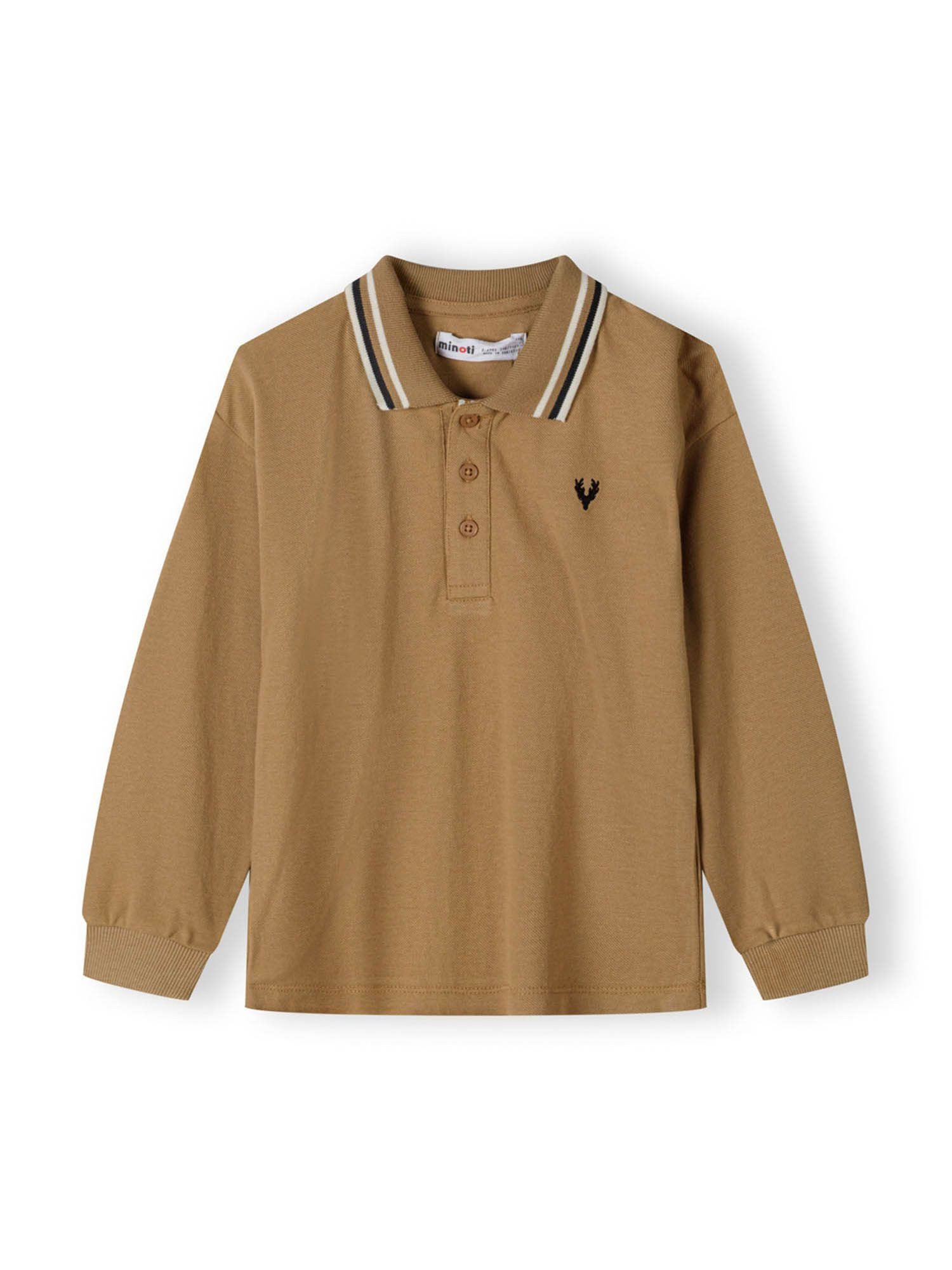 MINOTI Poloshirt 2er-Pack Poloshirts mit Kragen und Stickerei (2y-14y) trendiges Design