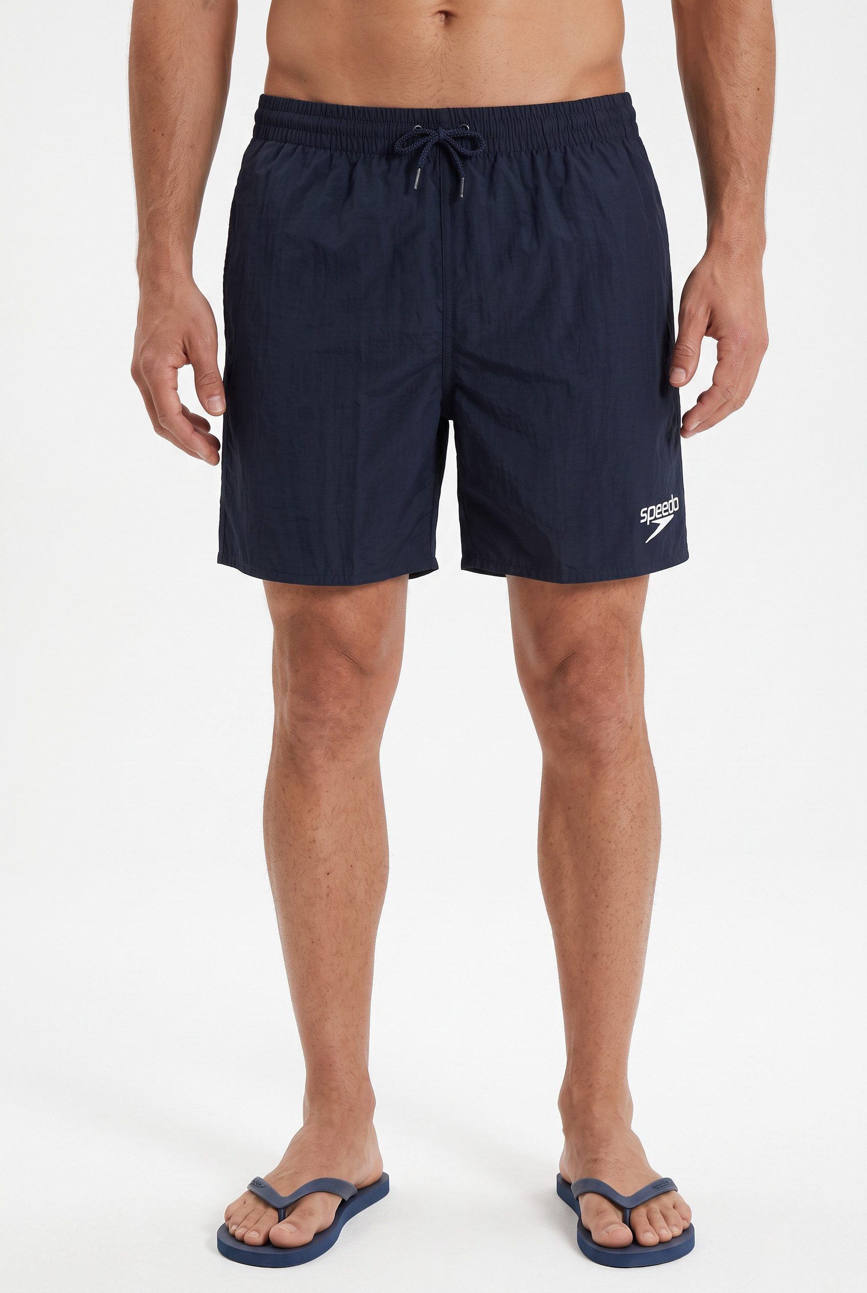 Speedo Badeshorts Mens Essential 16" Watershort mit seitlichem Taschenentwässerungssystem, aus leichtem Nylongewebe