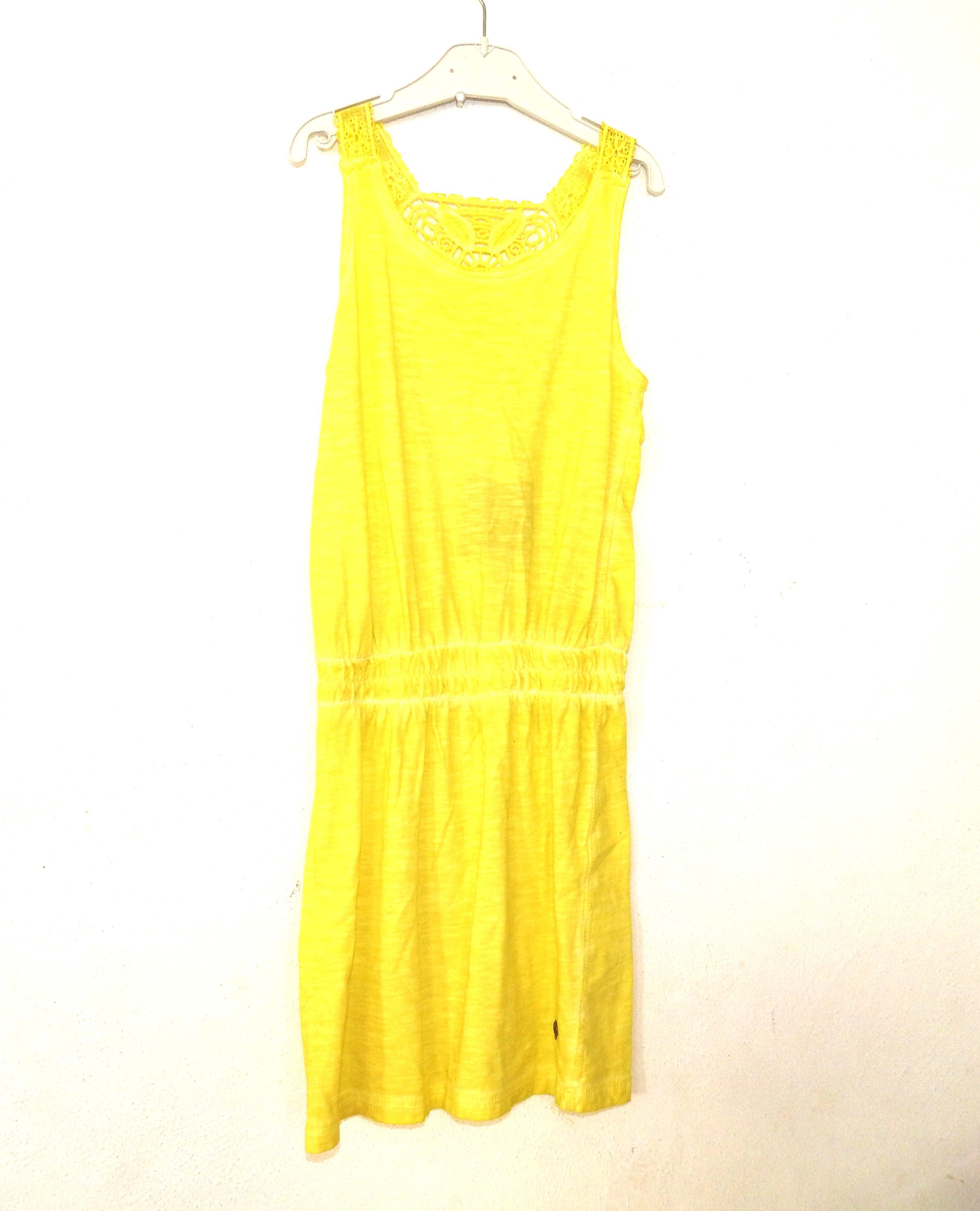 CKS Midikleid Rosetta Lemon Yellow