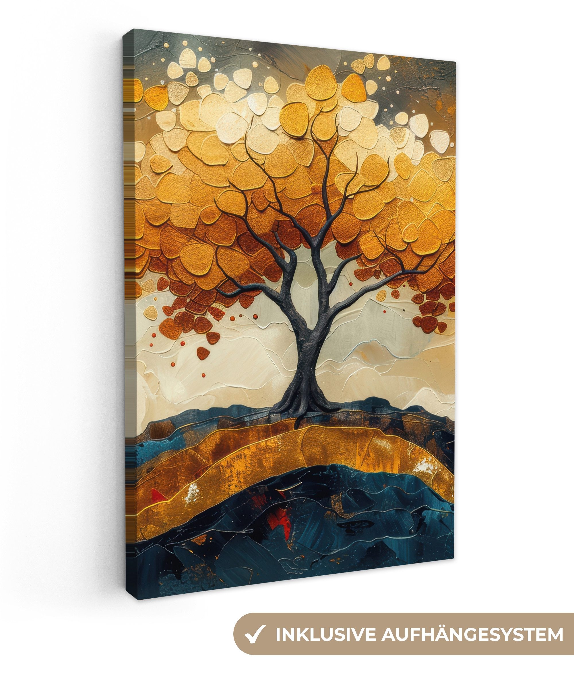 OneMillionCanvasses® Leinwandbild Baum - Natur - günstig online kaufen
