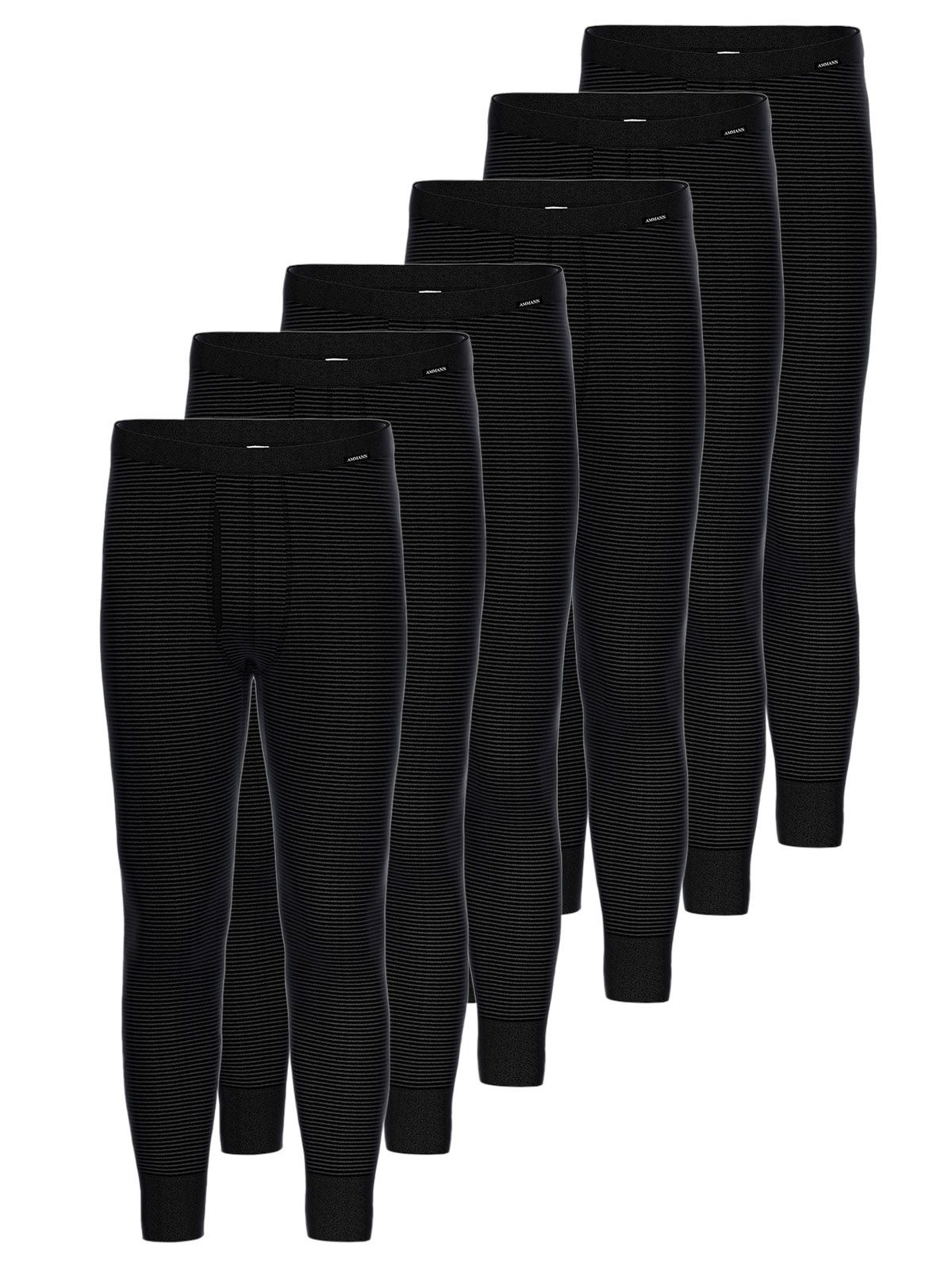 Ammann Lange Unterhose 6er Pack Hose lang mit Eingriff Day Classic / Jean (Spar-Set, 6-St) mit eingriff