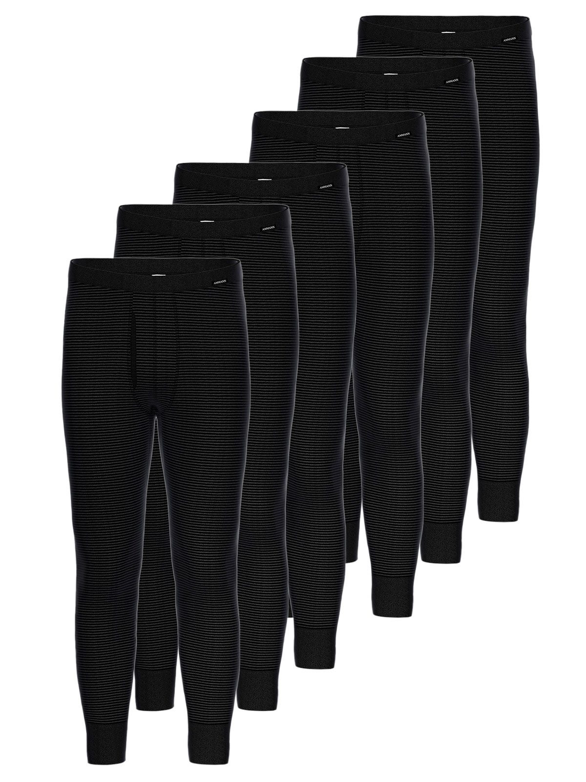 Ammann Langunterhose Ohne Eingriff - Feinripp Baumwolle, Bequem & Trocknergeeignet