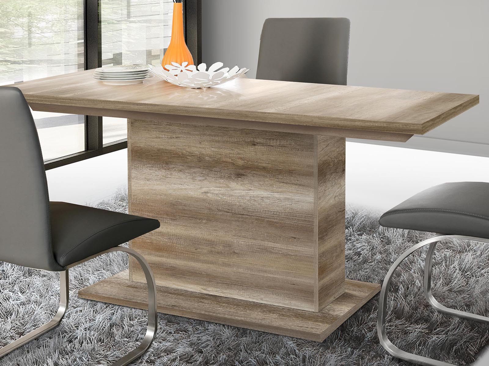 FORTE Esstisch 200 x 76,6 x 90 cm (B/H/T)