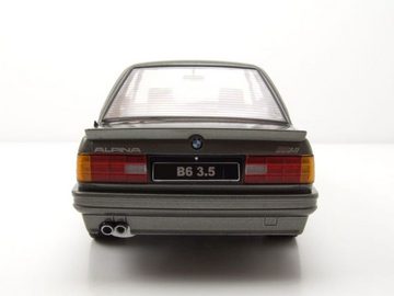 KK Scale Modellauto BMW Alpina B6 3.5 E30 1988 grau metallic Modellauto 1:18 KK Scale, Maßstab 1:18