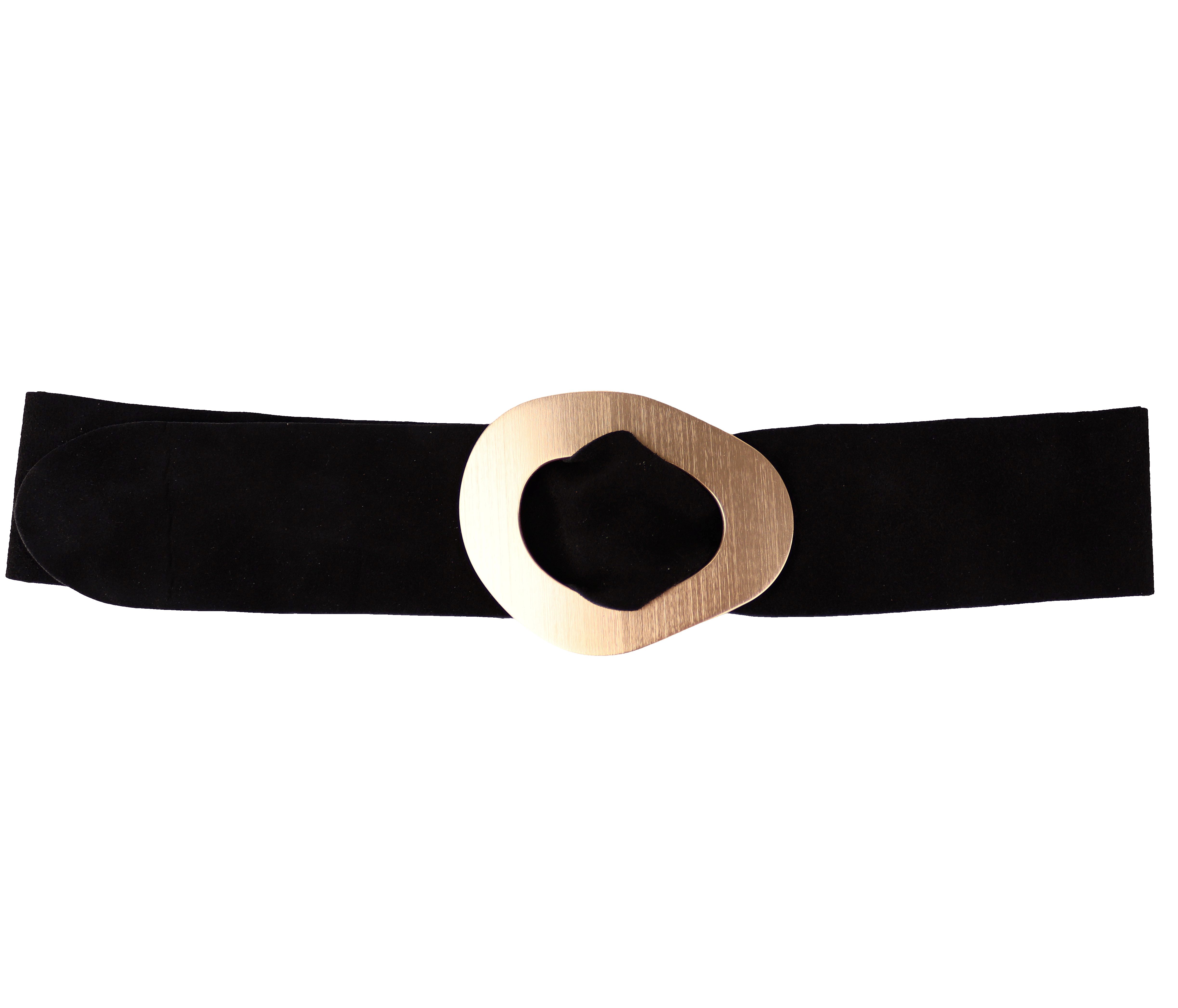 MIRROSI Taillengürtel aus Echtleder Große Schnalle mit breitem Bund (7cm Br günstig online kaufen