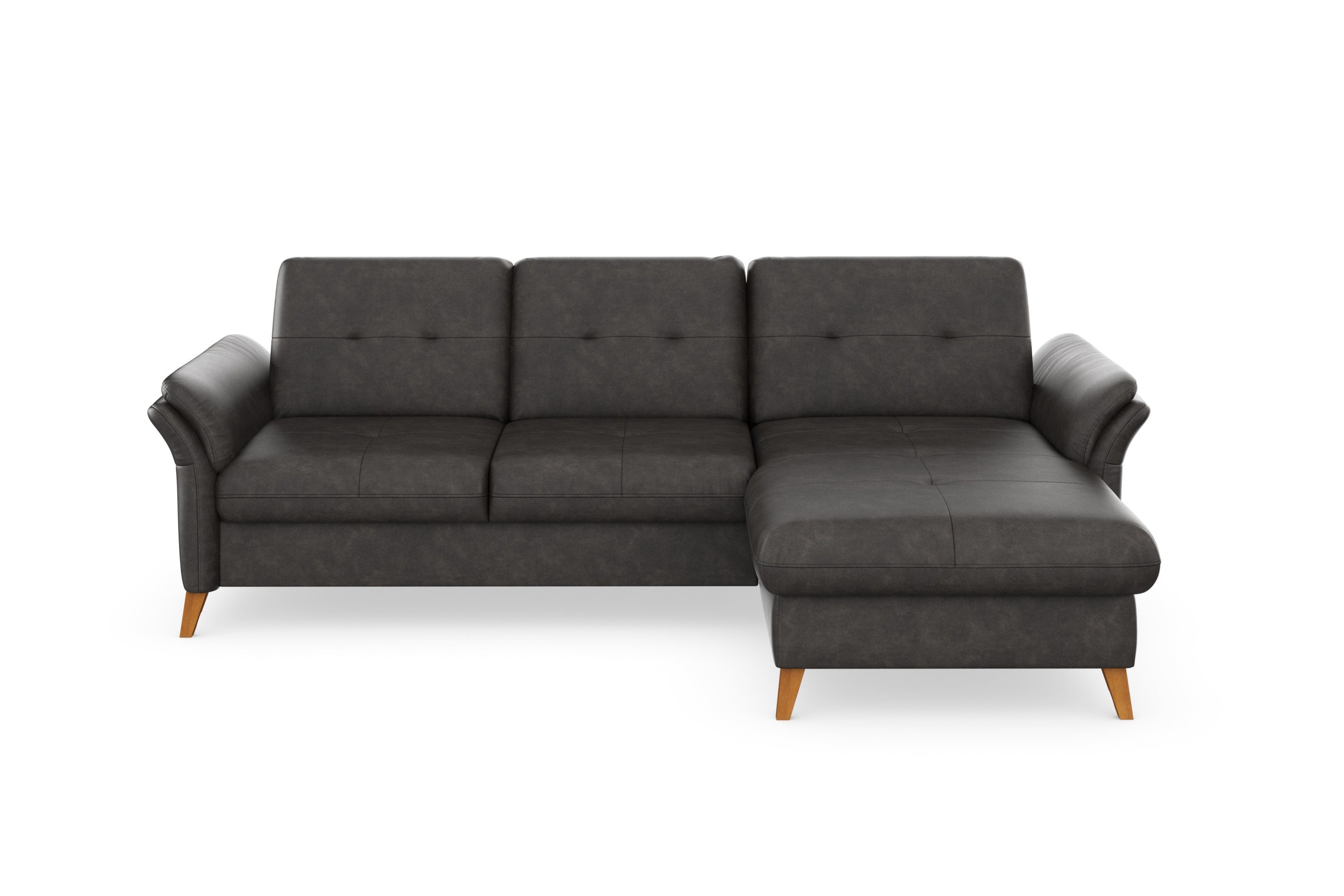 sit&more Ecksofa Göteborg, Sitztiefenverstellung und Federkern, wahlweise mit Bettfunktion