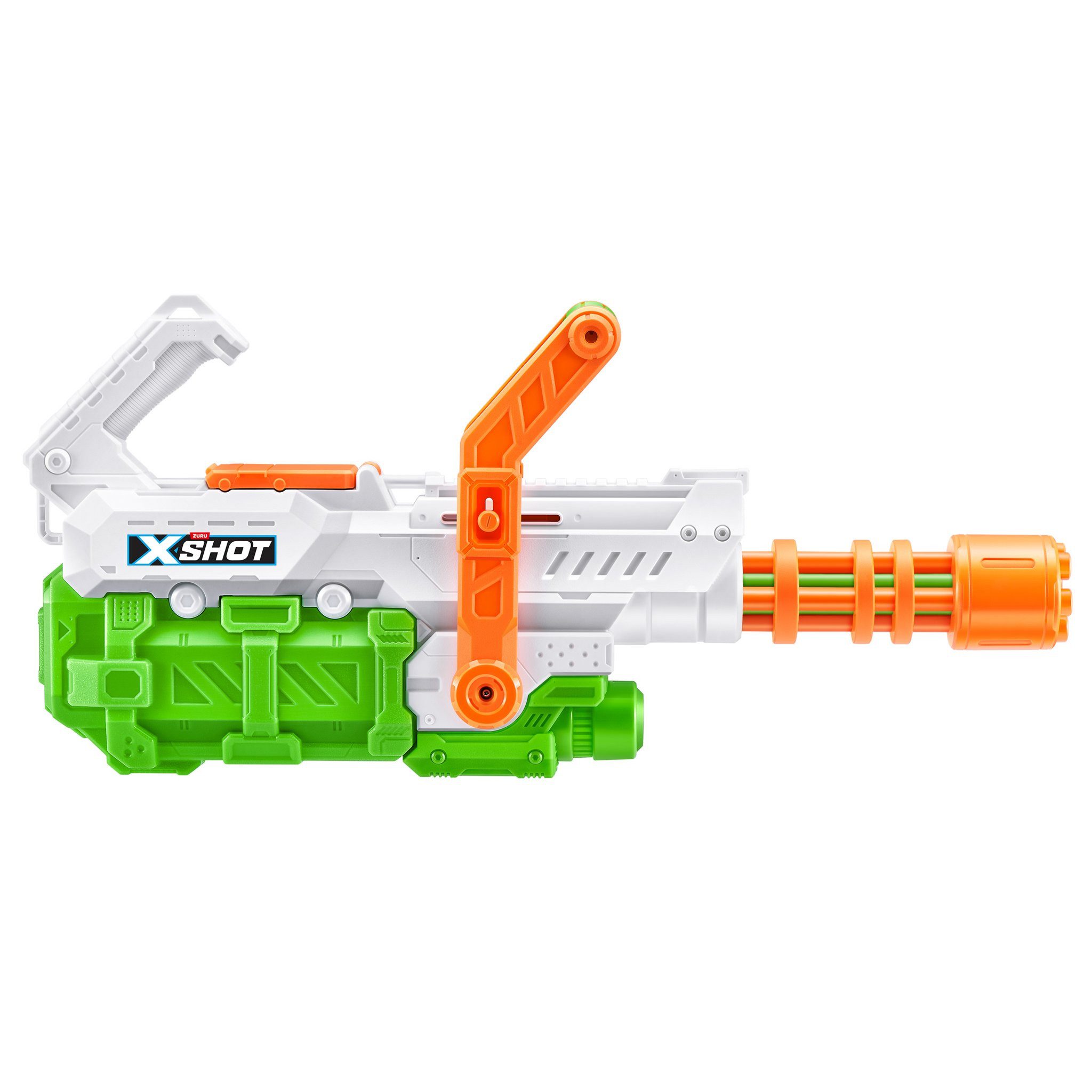 ZURU Wasserpistole X-Shot Water Hydro Cannon, Wasser Gatling mit Tragegurt