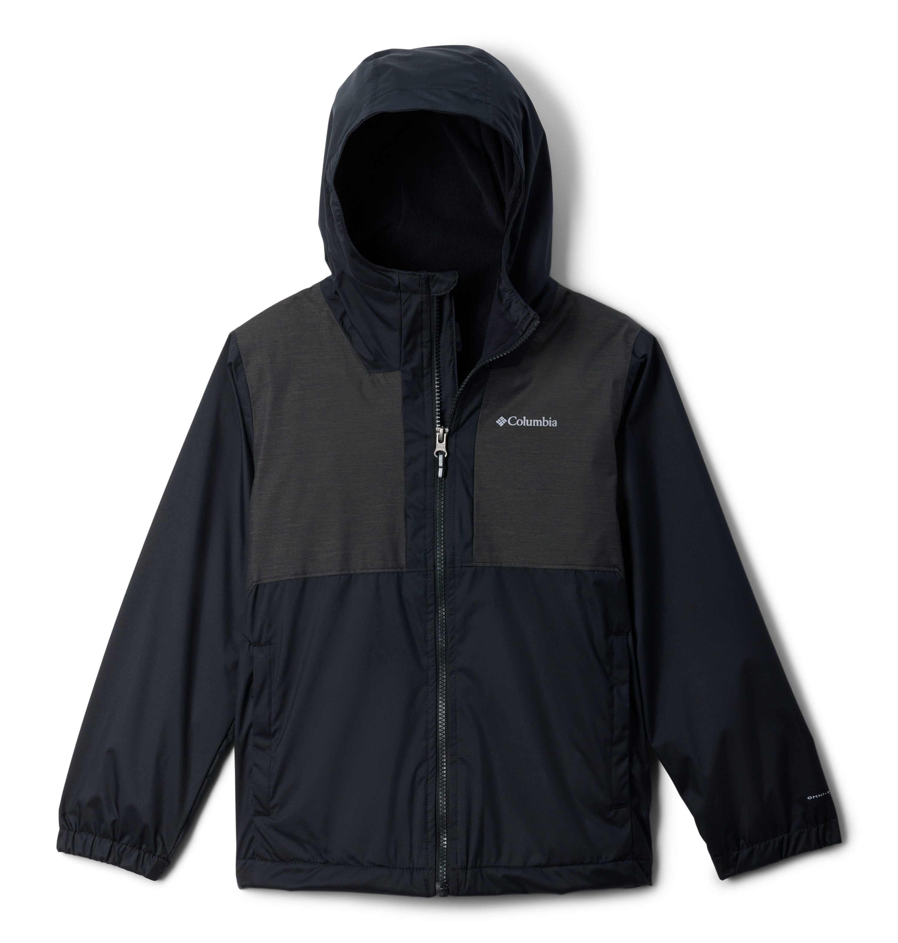 Columbia Kids' Rainy Trails Fleece-Lined Jacket - Green | George Fisher