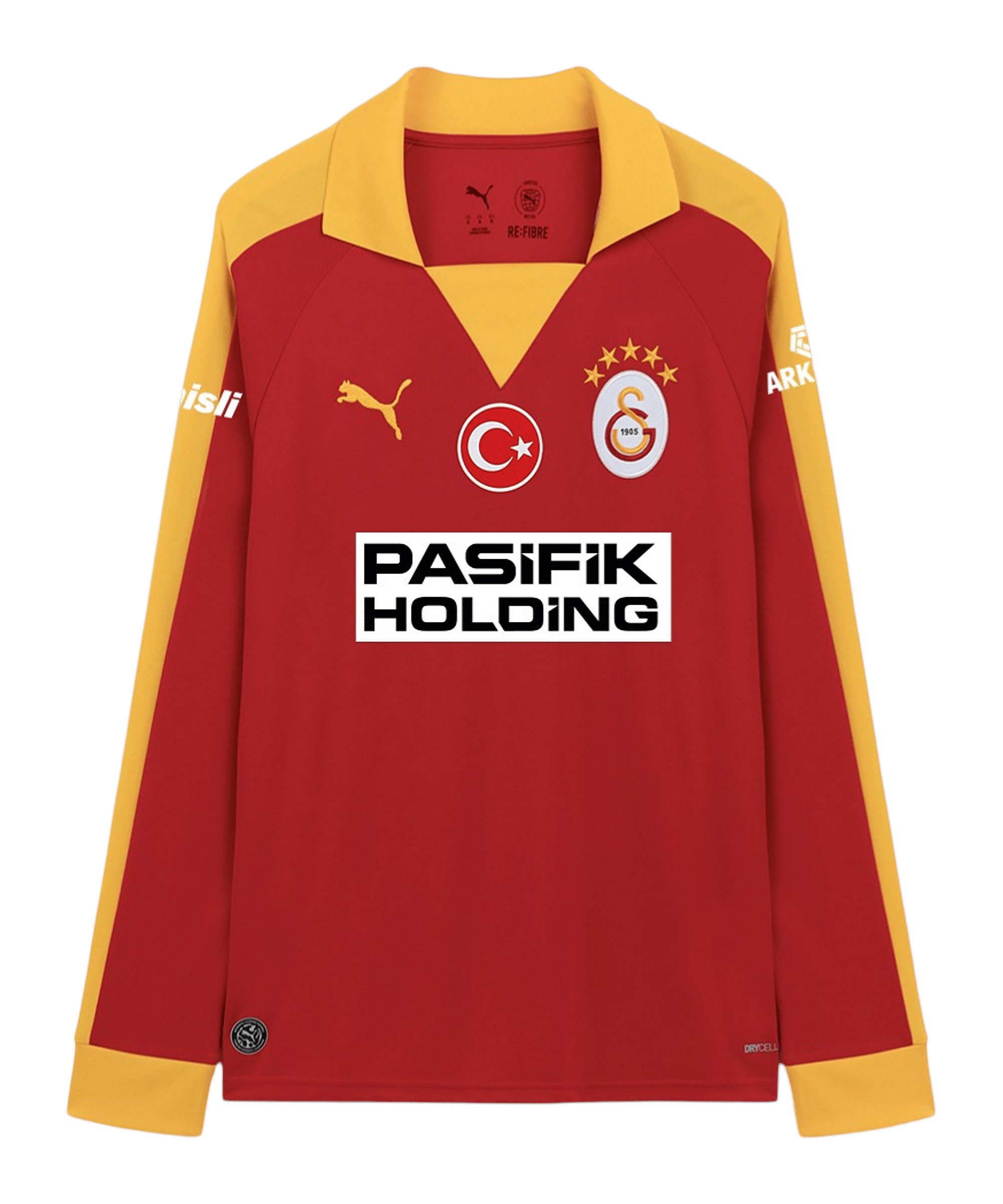 PUMA Fußballtrikot PUMA Galatasaray Istanbul T7 Trikot Langarm Champions League