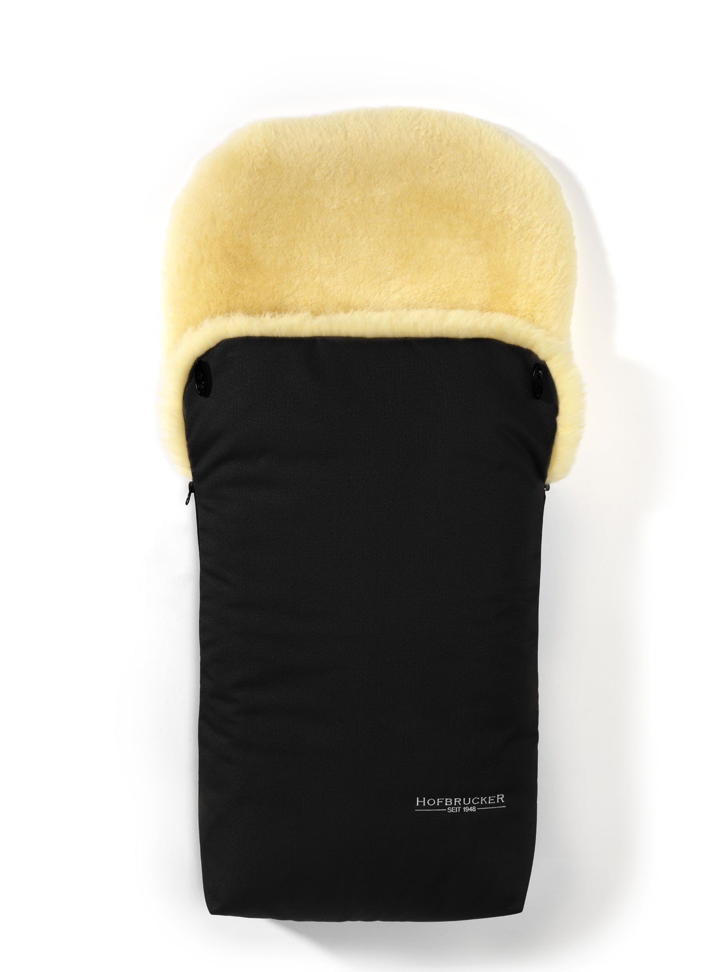 Fußsack Hofbrucker Lammfell-Fußsack Putzi für Kinderwagen und Buggy
