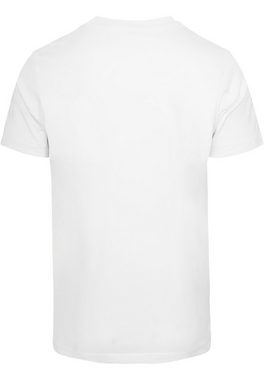Merchcode T-Shirt Merchcode Herren Peanuts - Rebel with paws T-Shirt Round Neck (1-tlg)