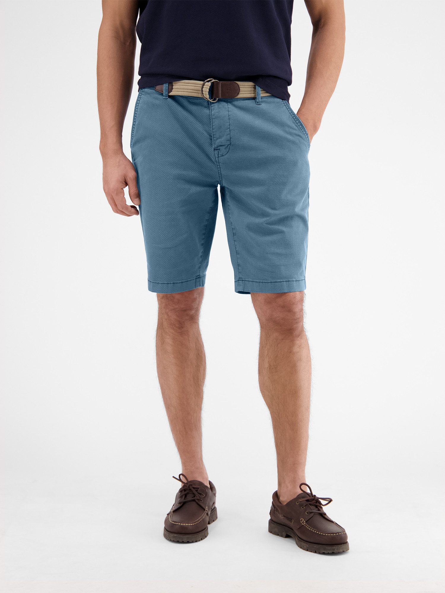 LERROS Bermudas "LERROS Cargobermuda inklusive Gürtel", (Set) günstig online kaufen