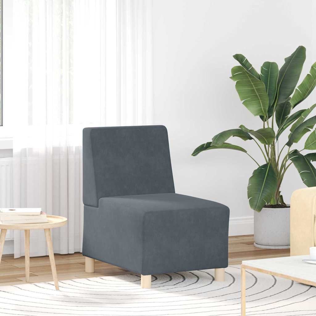 vidaXL Sofa Modulares Armfreies Sofa 3 günstig online kaufen