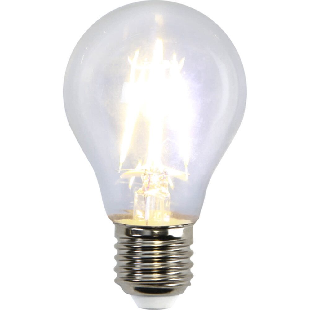 STAR TRADING LED-Leuchtmittel E27, 4W, 2700K, 470lm, warmweiß, Ra: 80, Schaltzyklen: 12500, E, ø60mm, E27, warmweiß