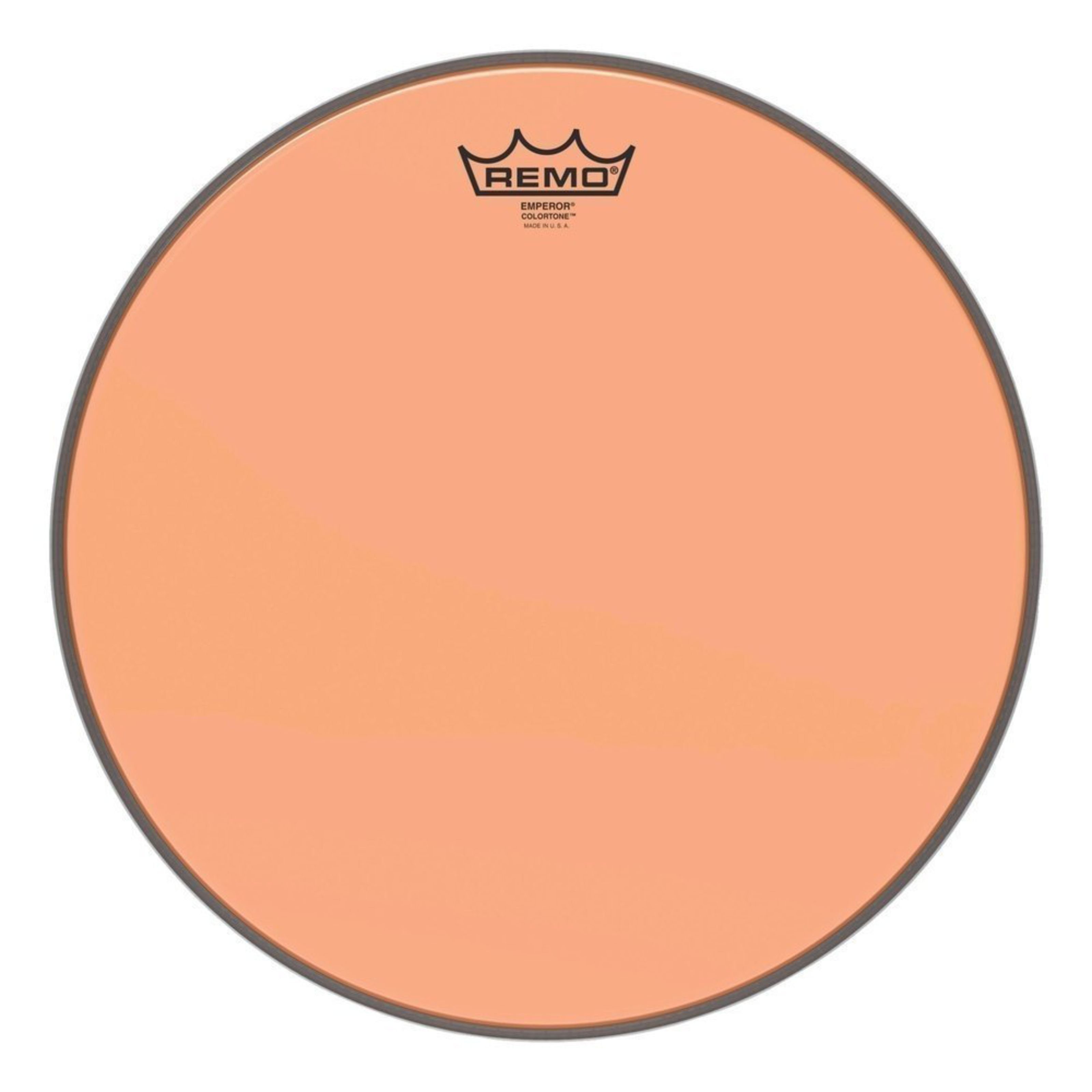 Tête De Batterie Remo Emperor Colortone Jaune - Diamètre 10 Pouces, 2 Couches 7 Mm | Pour Caisse Claire, Ton Puissant